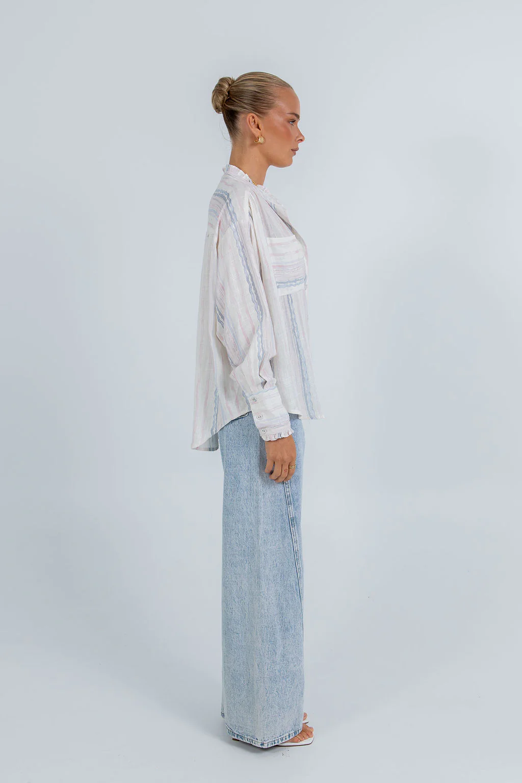 La Tinta Shirt Pastel Stripe - Image 13