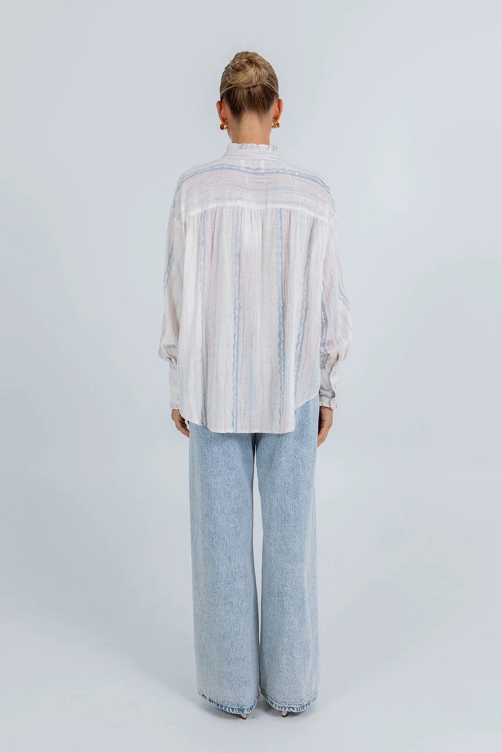 La Tinta Shirt Pastel Stripe - Image 8