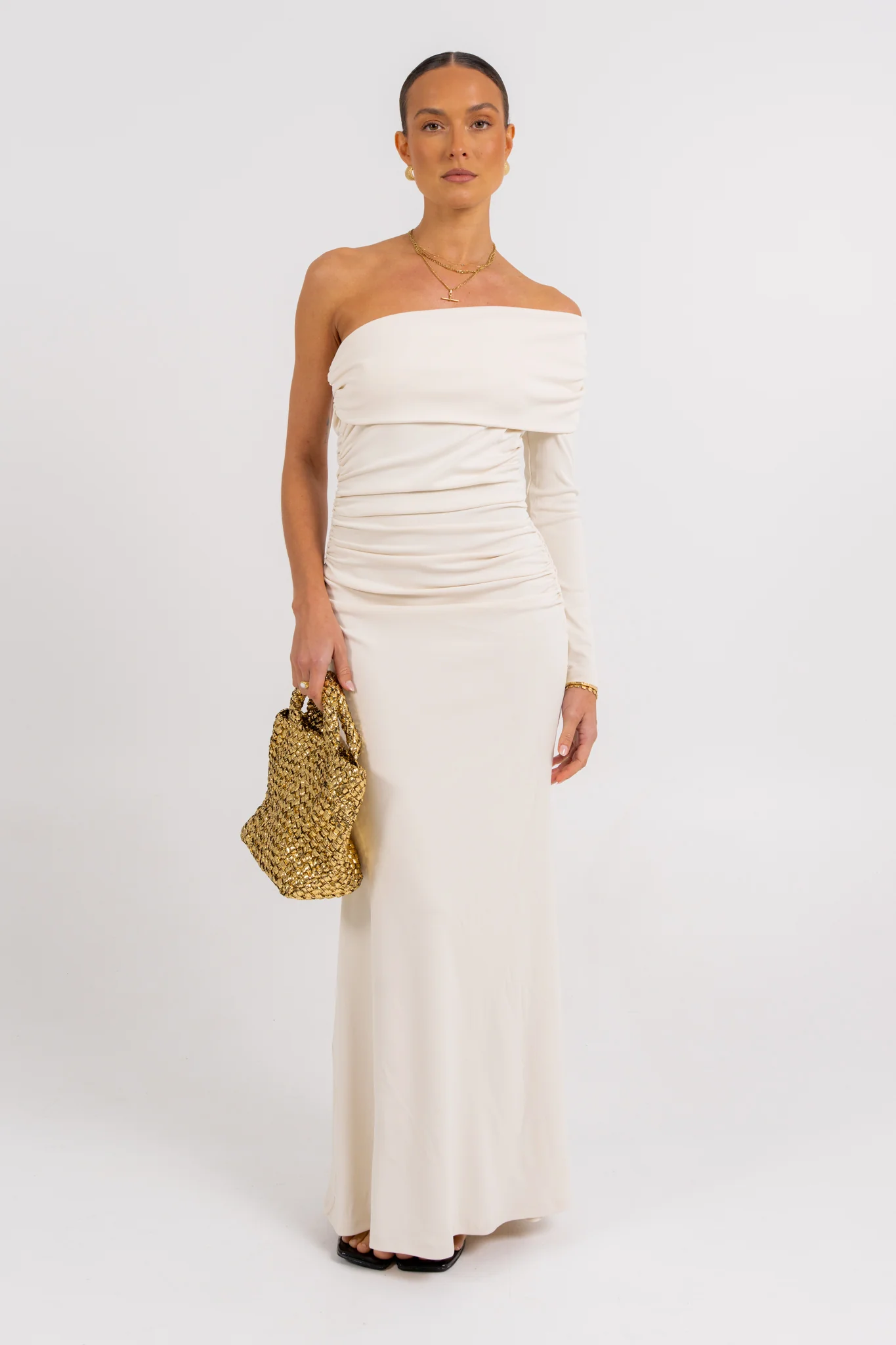 Lana Dress Bone - Image 6
