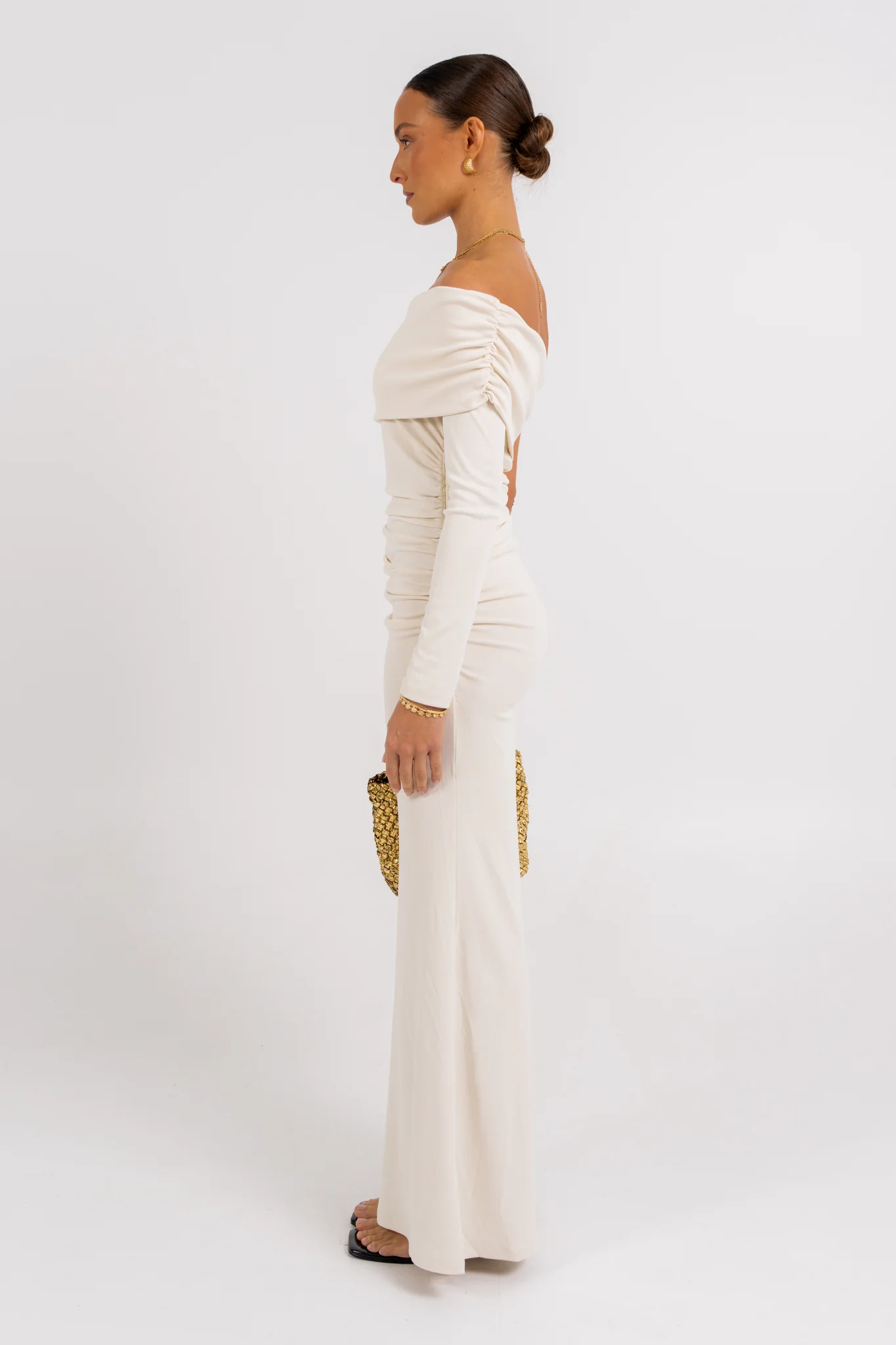 Lana Dress Bone - Image 8