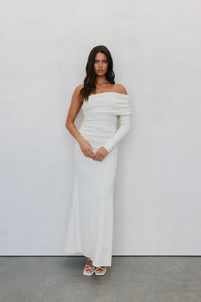 Lana Dress Bone - Image 9