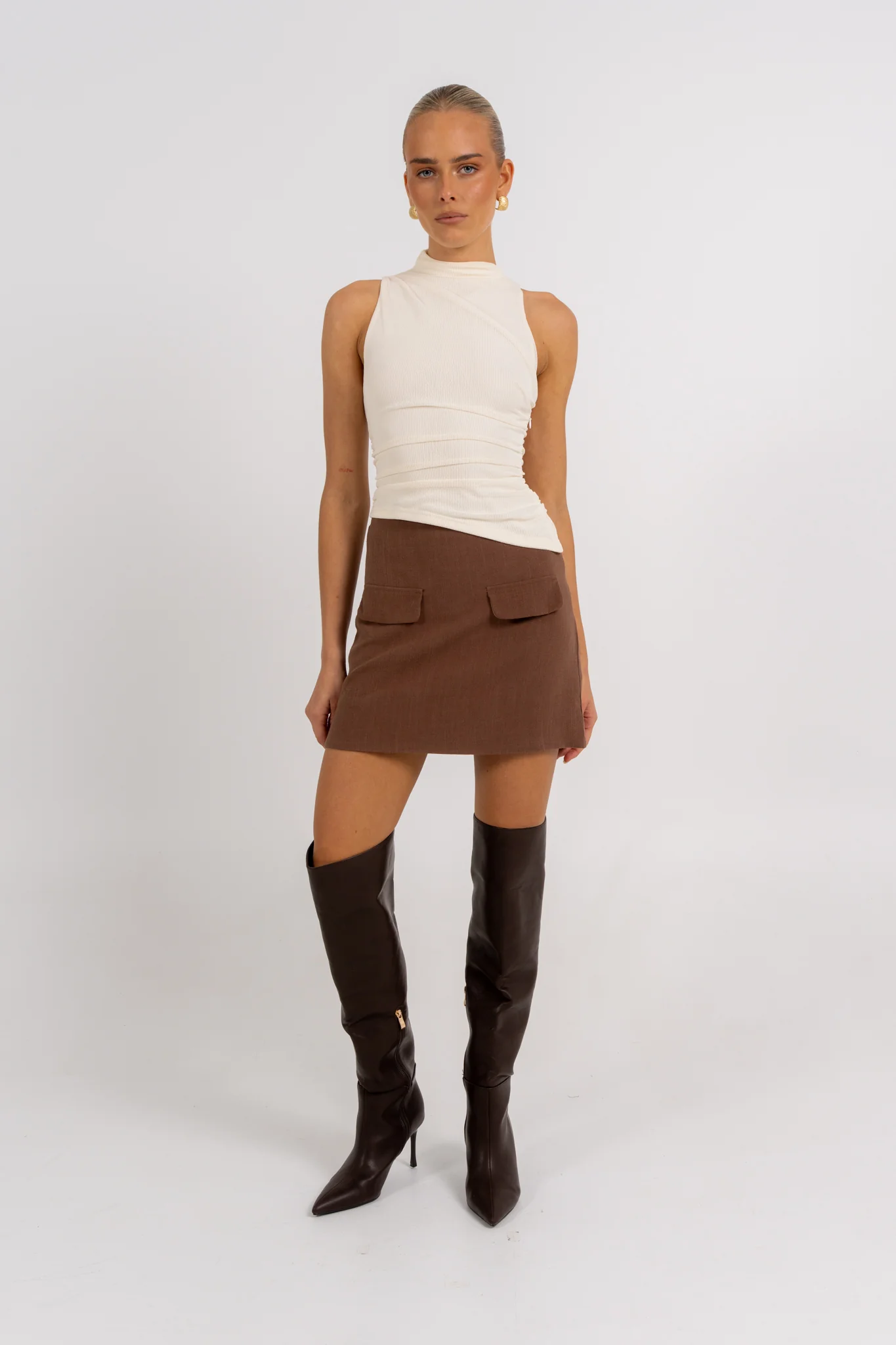 Lark Skirt Chocolate - Image 7
