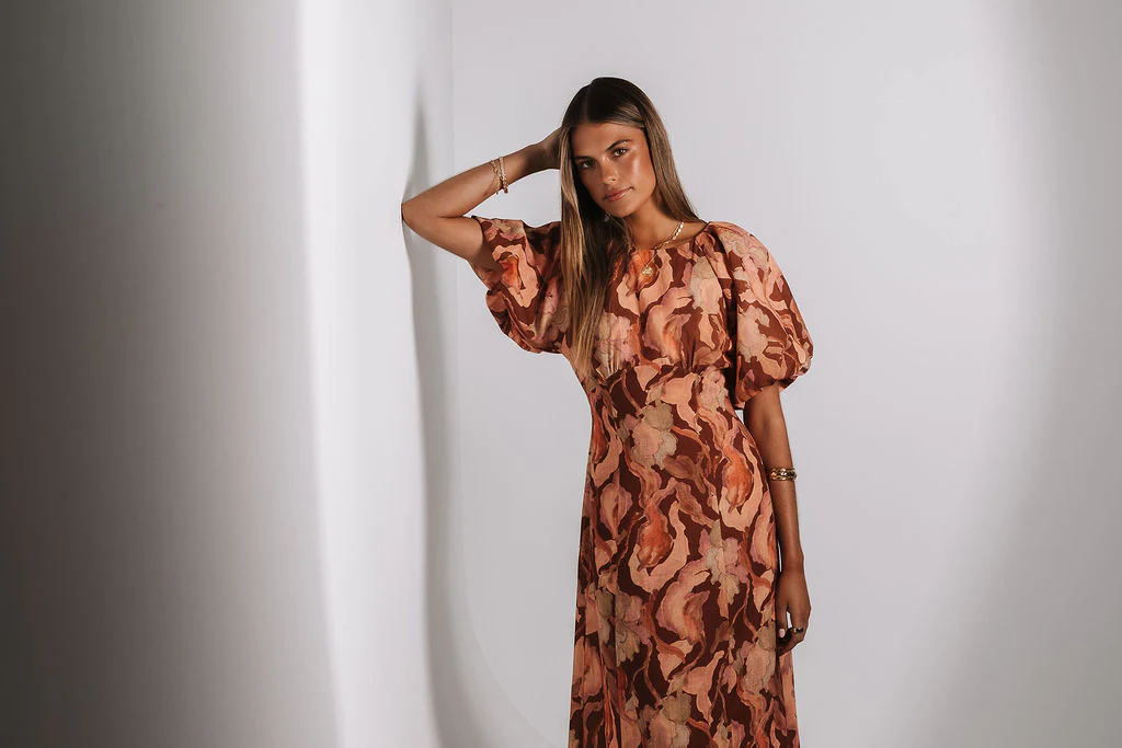 Layne Maxi Dress Daydream Print - Image 16