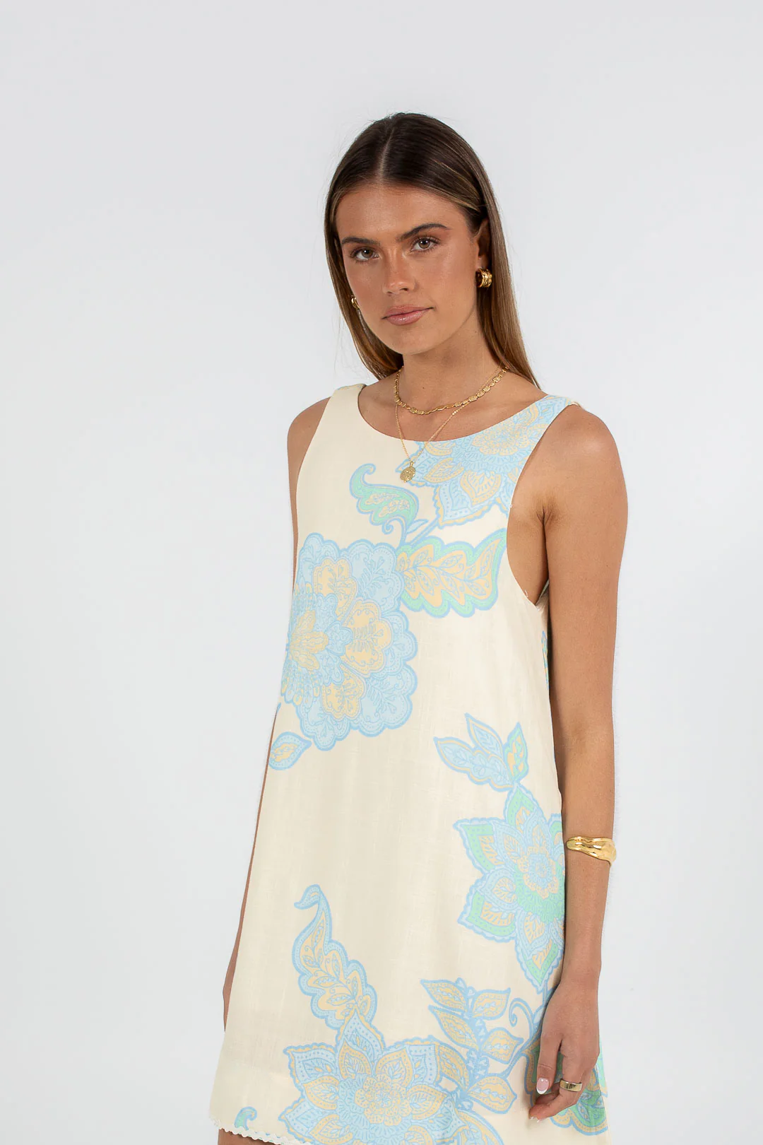 Lenevah Mini Dress Lunelle Print - Image 9