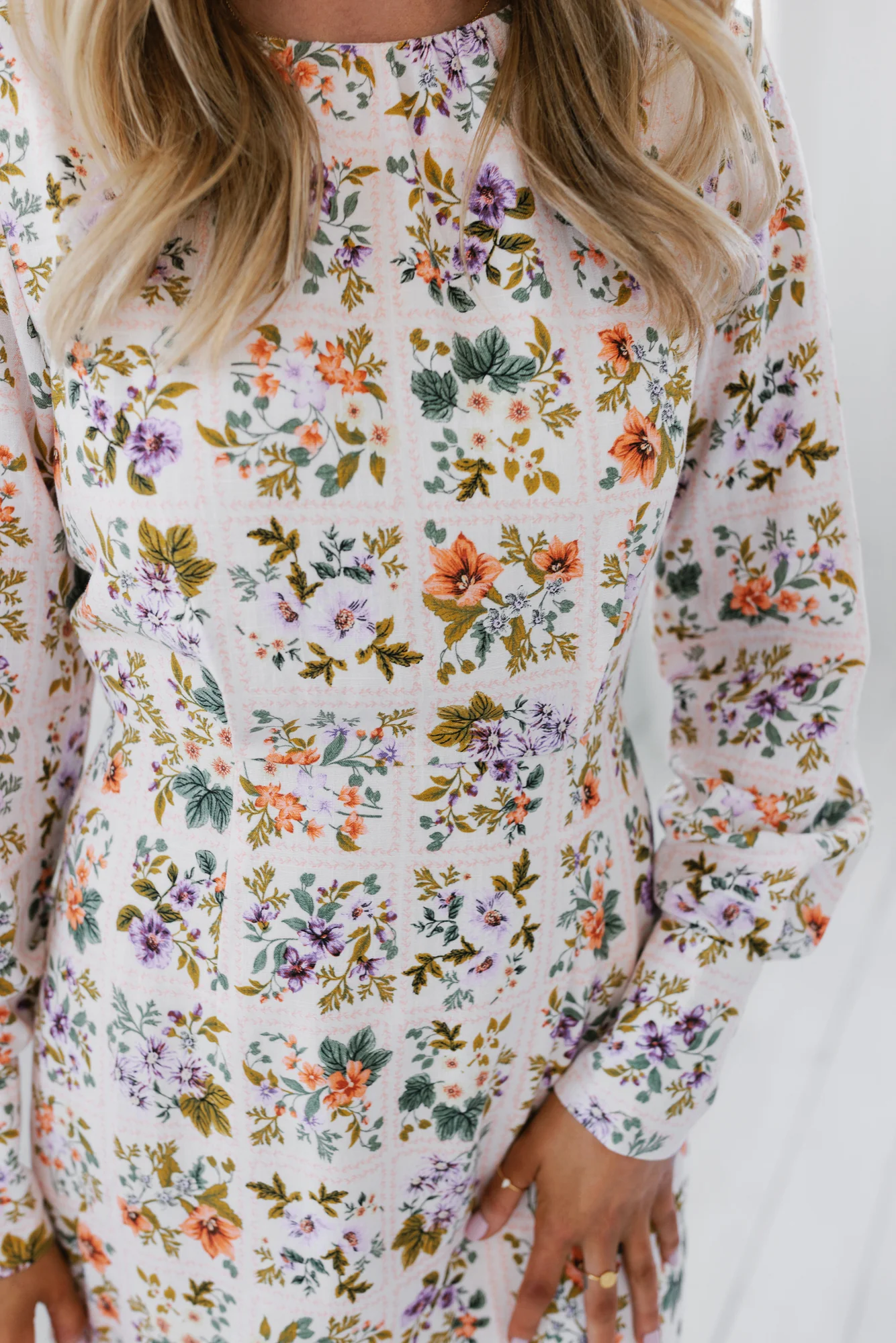 Lolto Mini Dress Floral Tile - Image 17