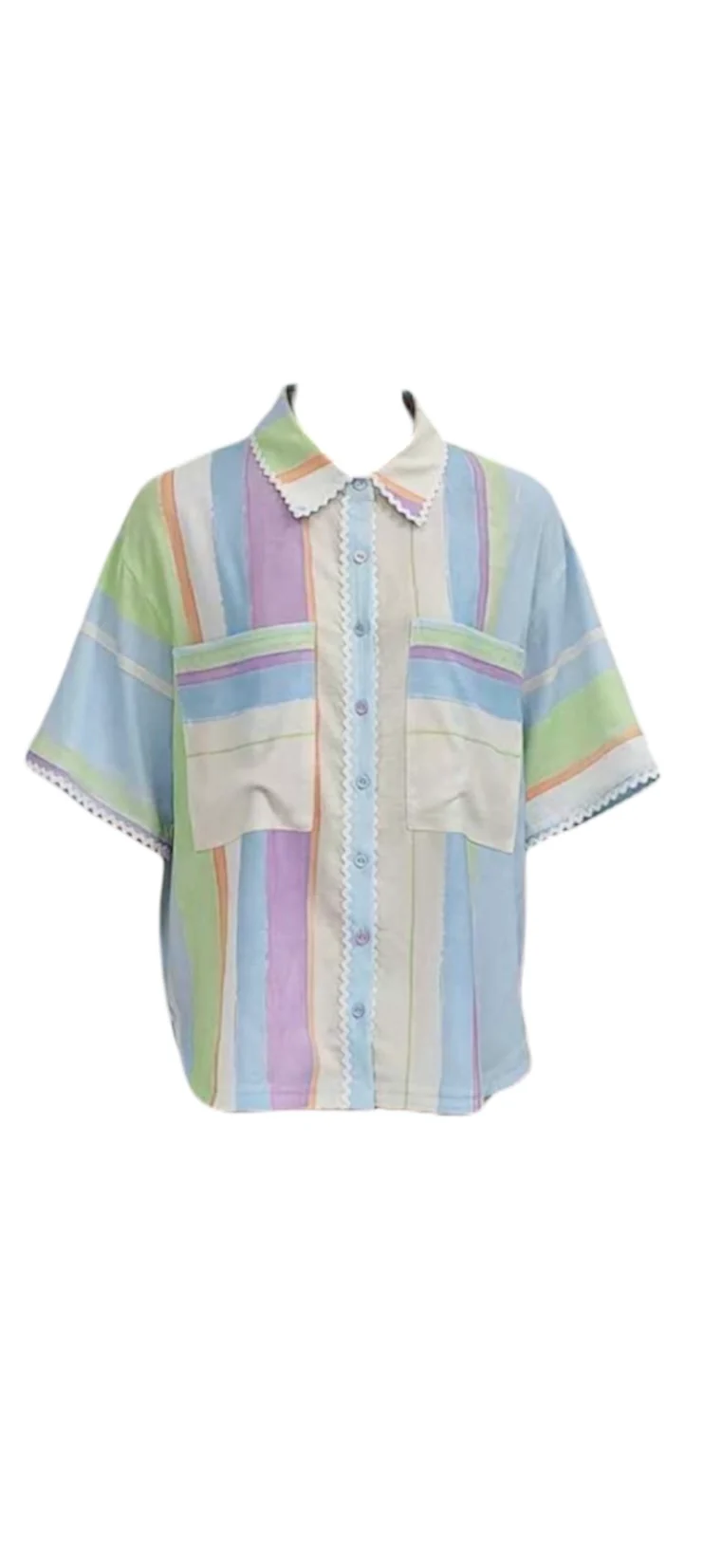 Luminel Shirt Virenne Print - Image 10