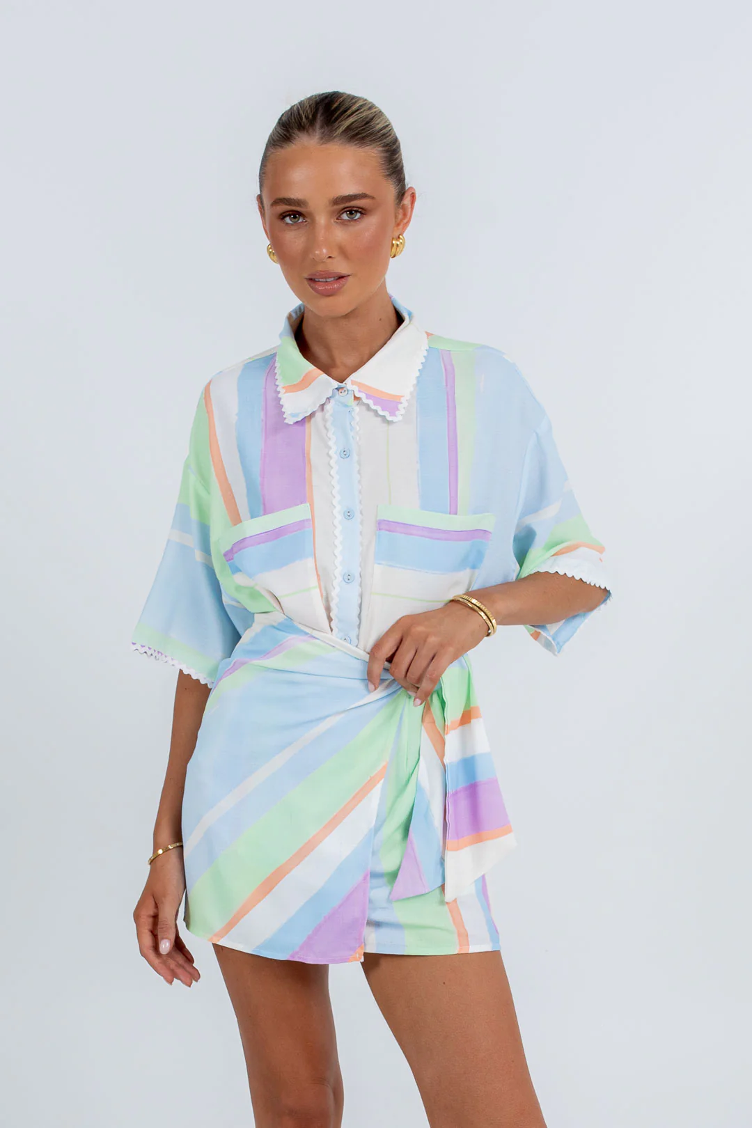 Luminel Shirt Virenne Print - Image 2