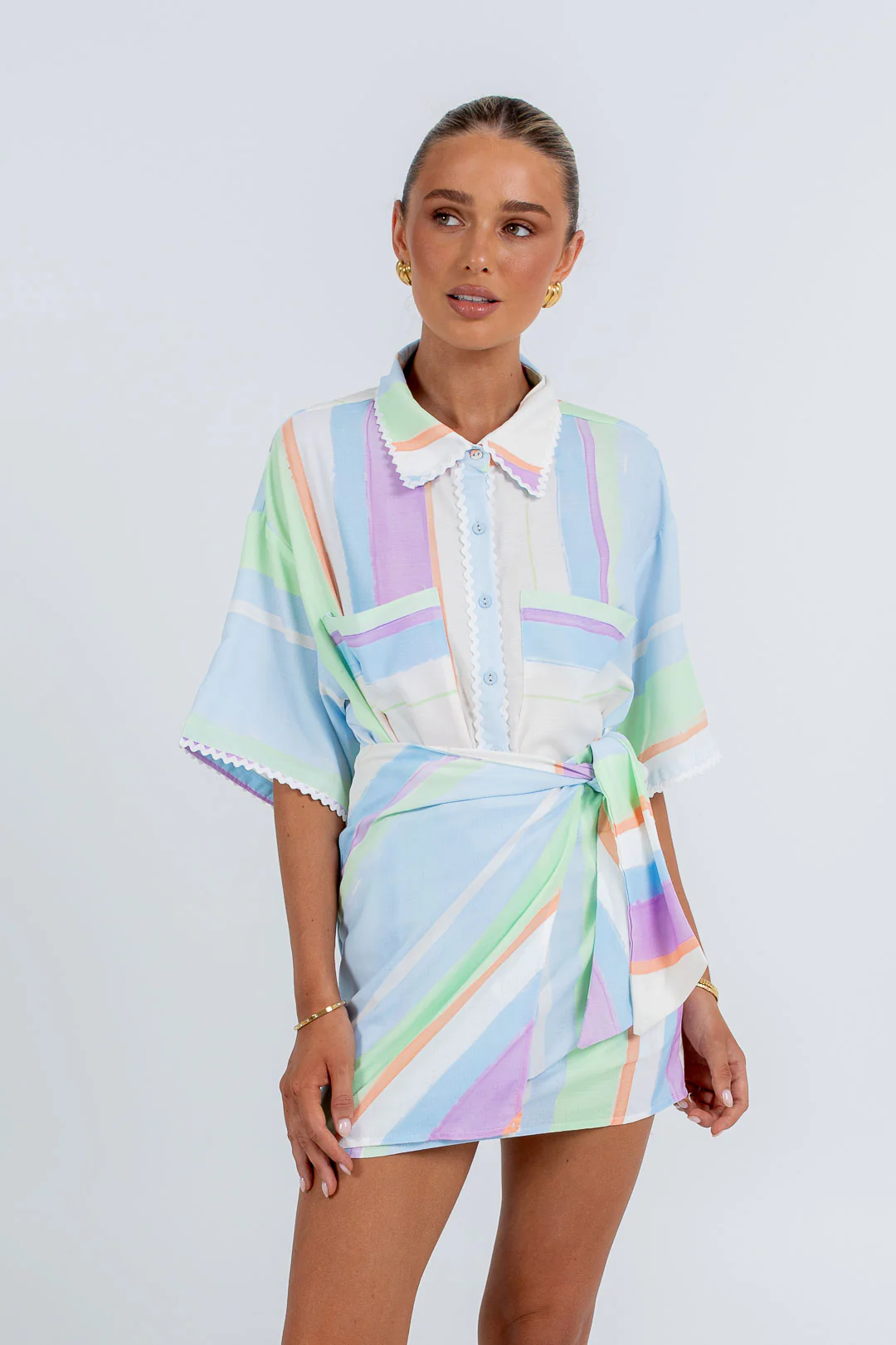 Luminel Shirt Virenne Print - Image 9