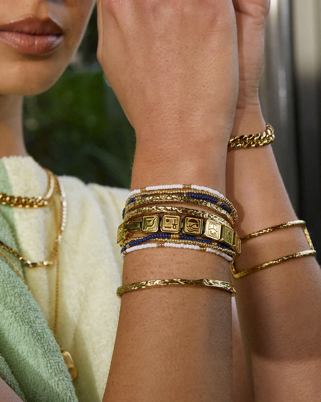 Luxor Bracelet Gold - Image 6