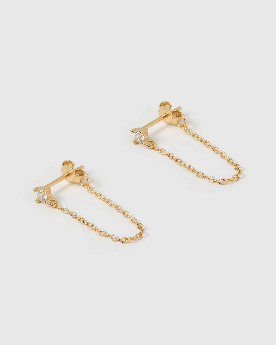 Mia Earrings Gold - Image 3