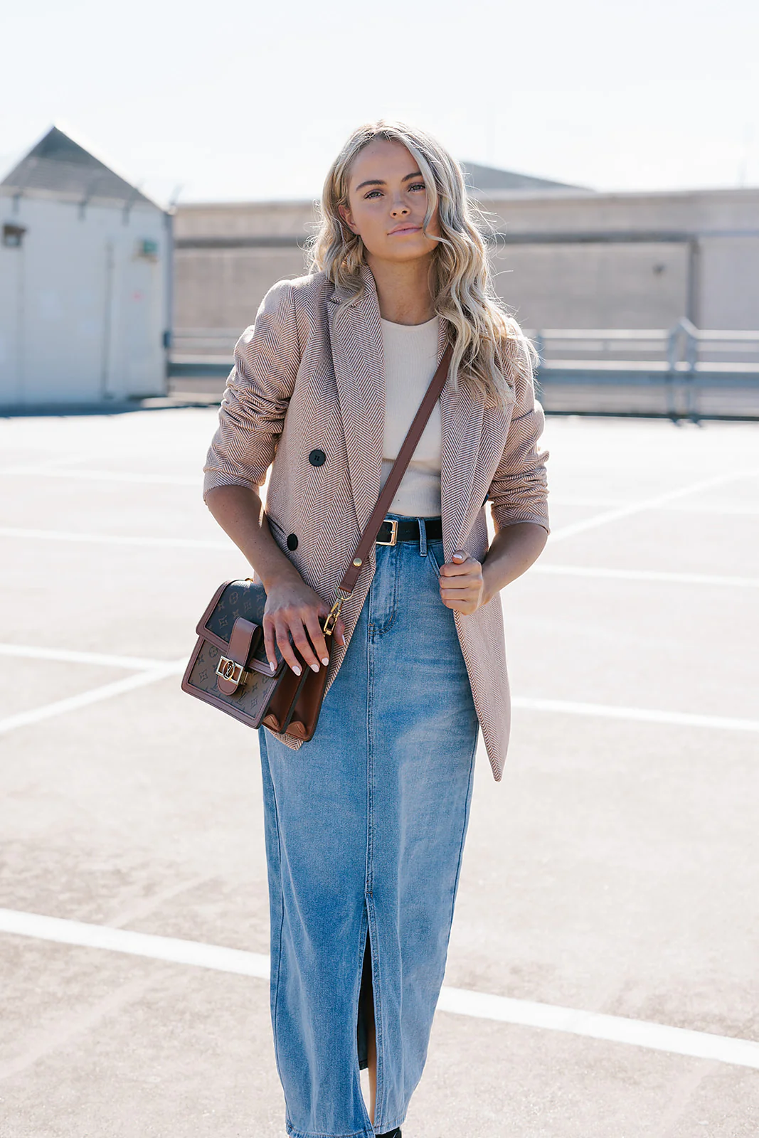 Mila Blazer Beige - Image 4