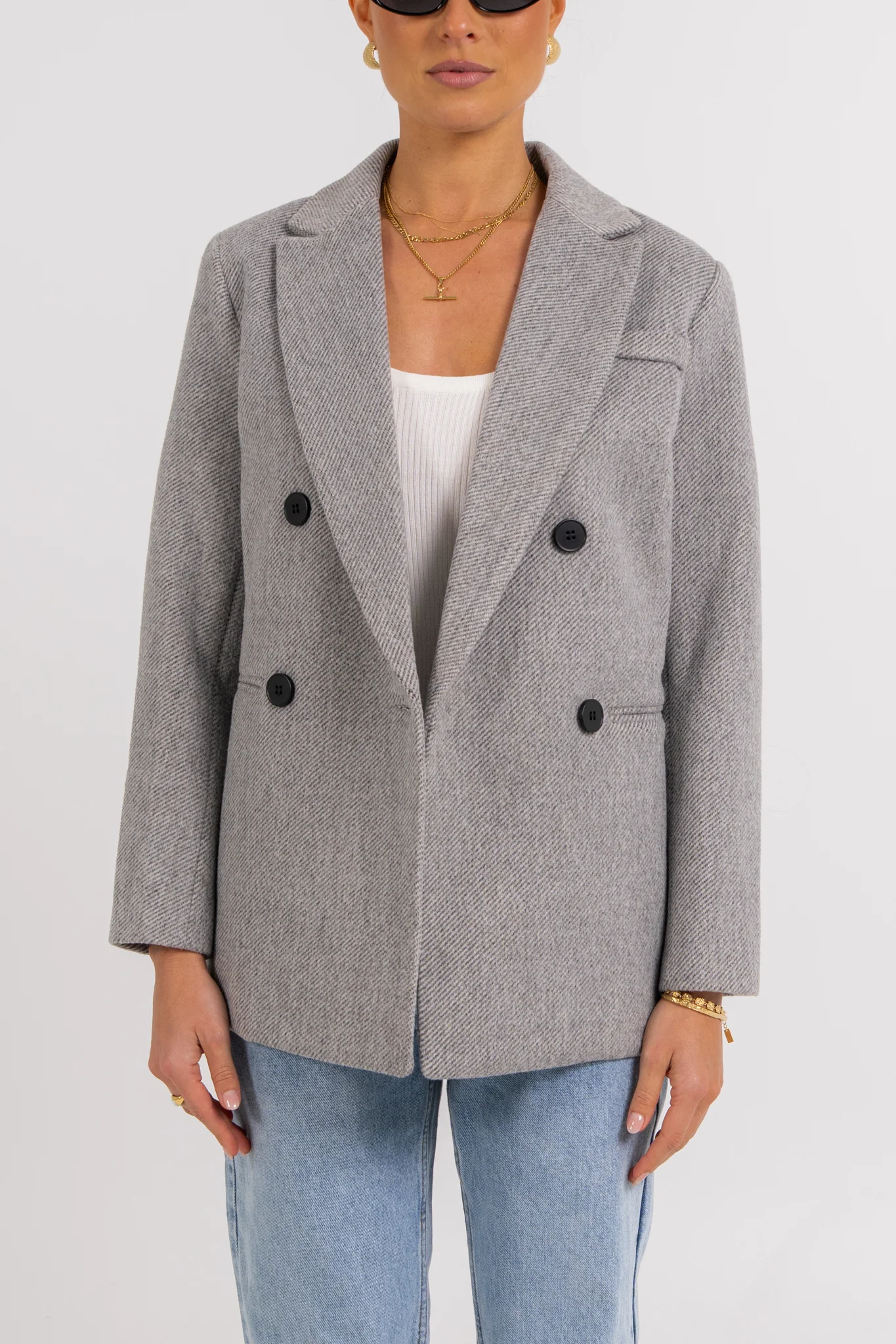 Mila Blazer Charcoal - Image 3