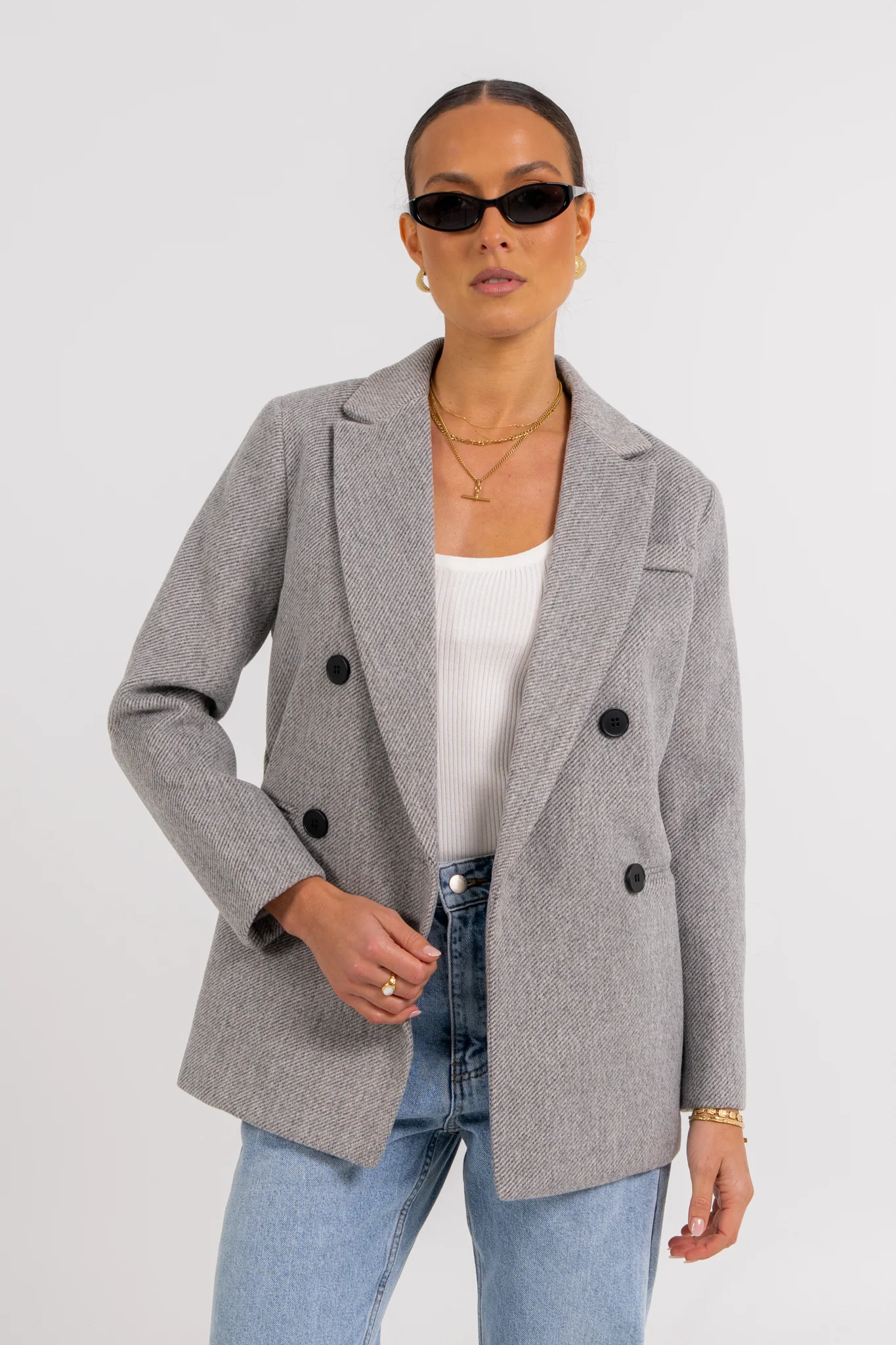 Mila Blazer Charcoal - Image 6