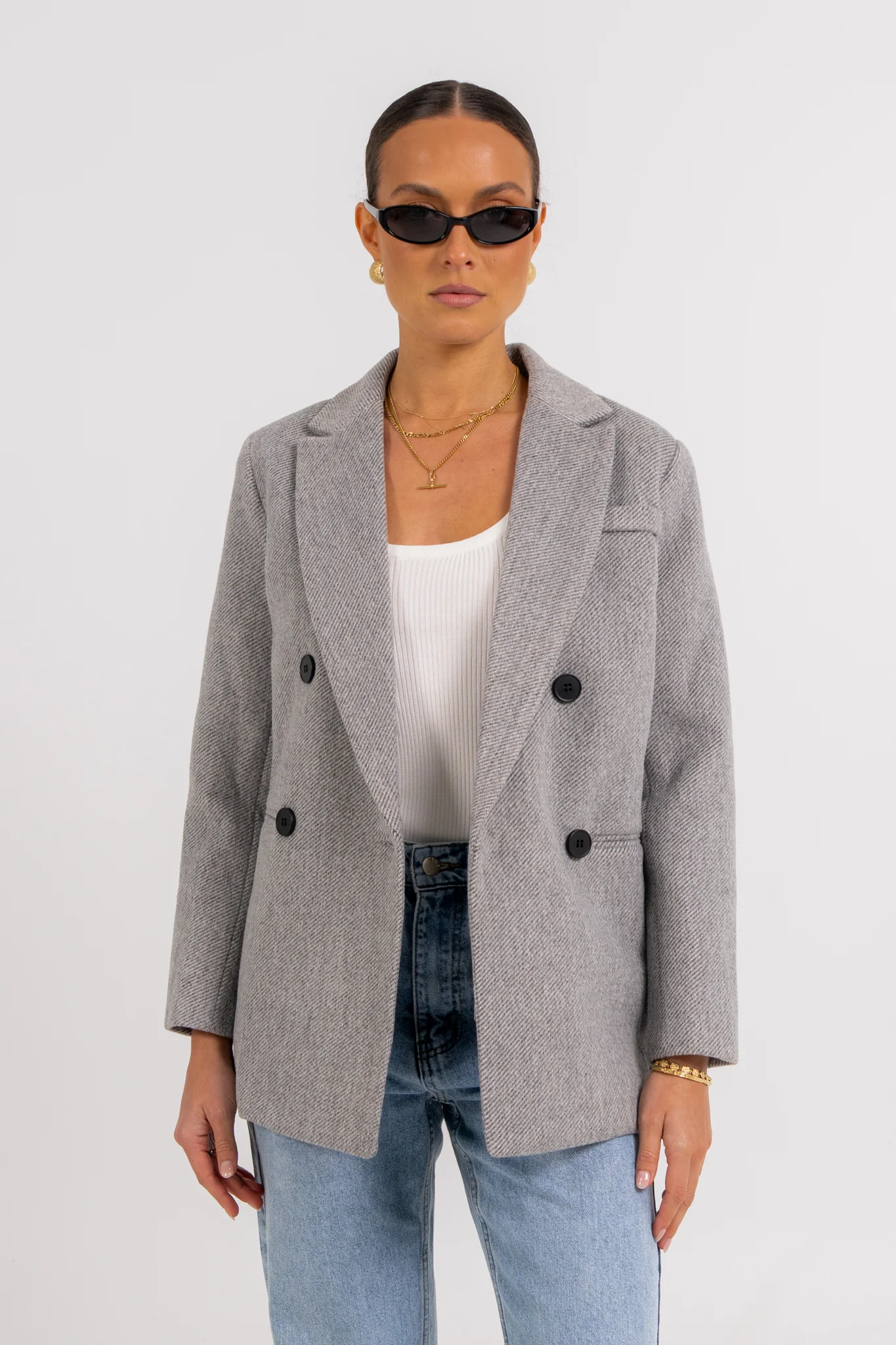 Mila Blazer Charcoal - Image 8