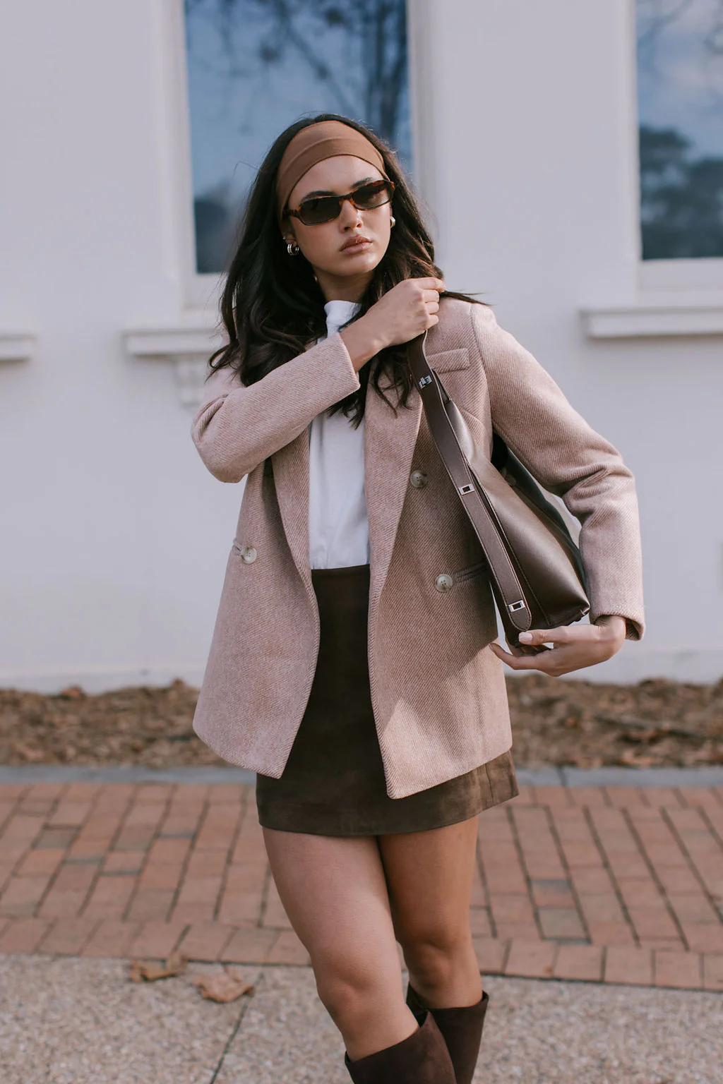 Mila Blazer Light Sand - Image 13