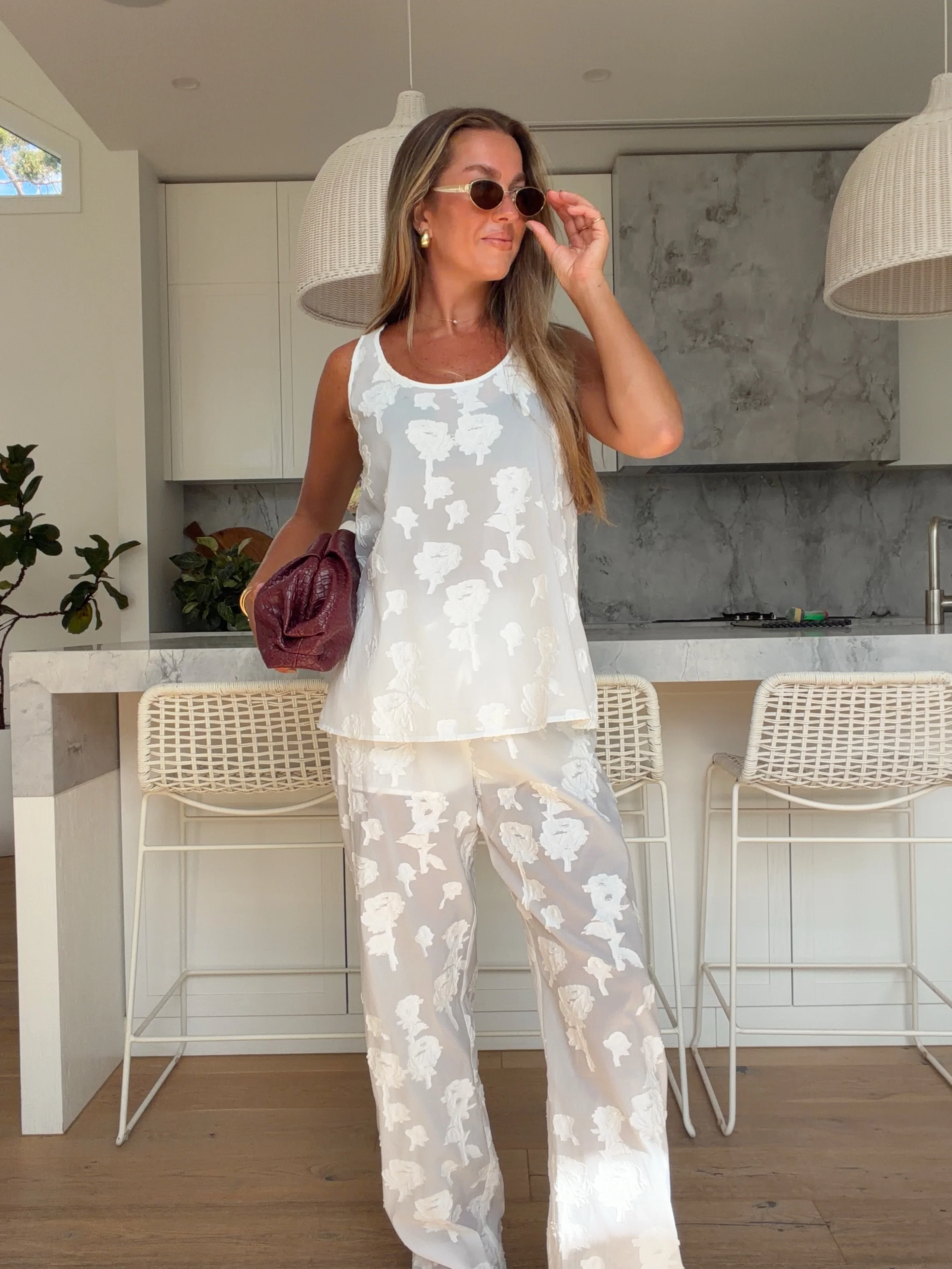 Mirabel Lace Top White - Image 2