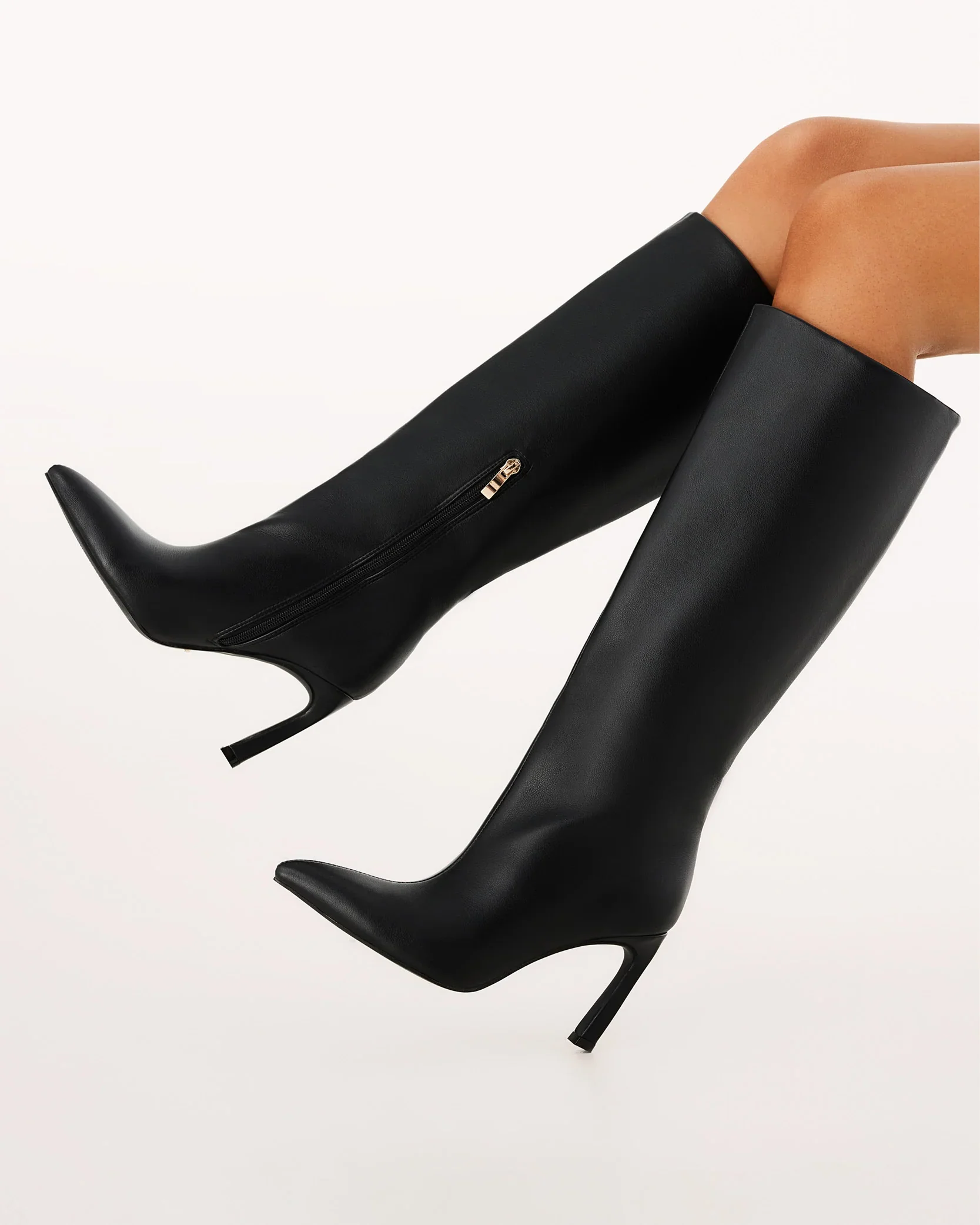 Mirabella Knee High Boots Black - Image 5