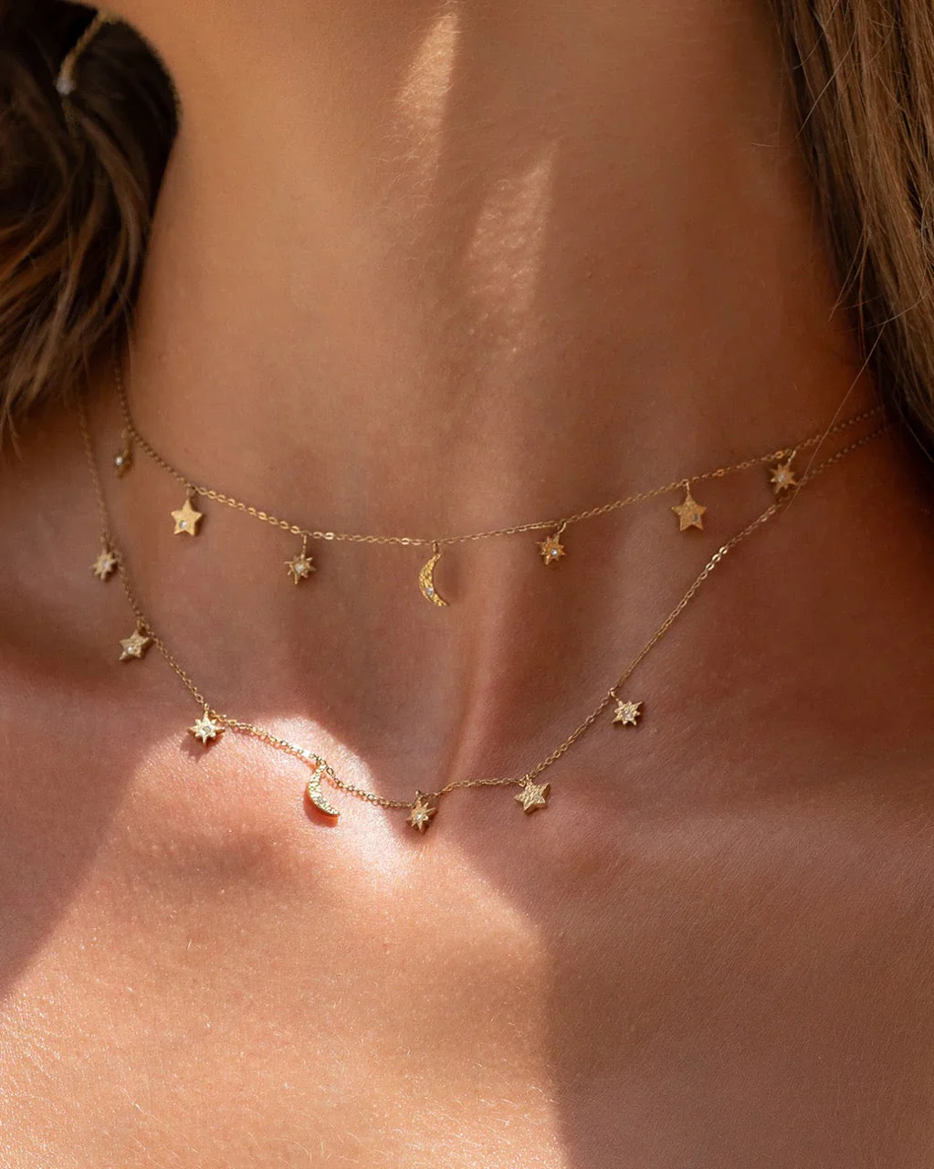 Moondust Necklace Gold - Image 10