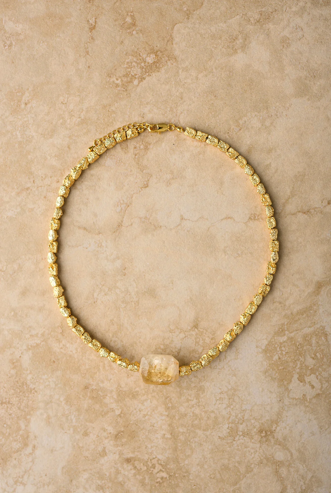 Muse Necklace Citrine