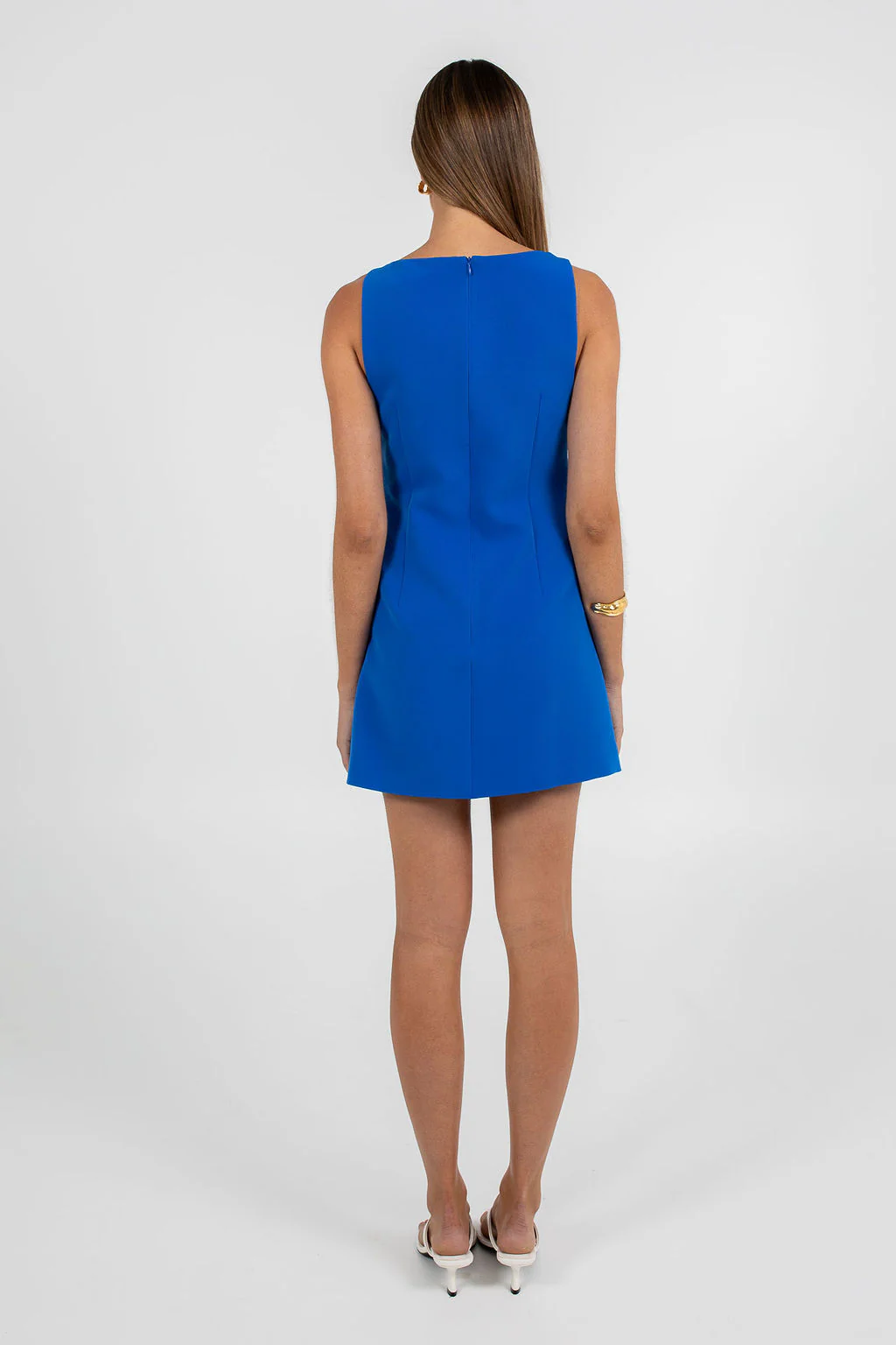 Natalia Mini Dress Cobalt Blue - Image 6
