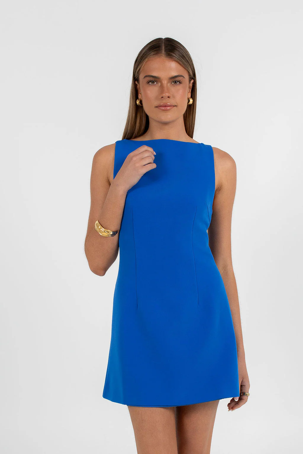 Natalia Mini Dress Cobalt Blue - Image 7