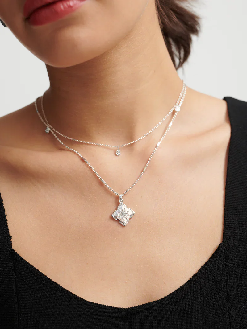 Mari Necklace Silver - Image 6
