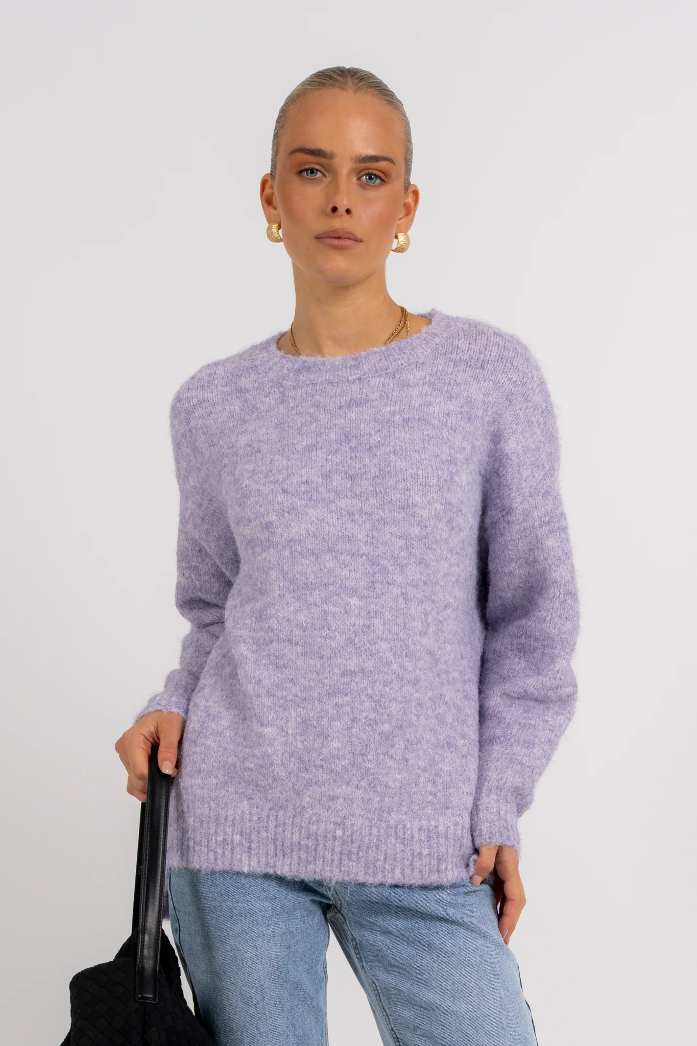 Nelani Knit Lilac Marle - Image 7