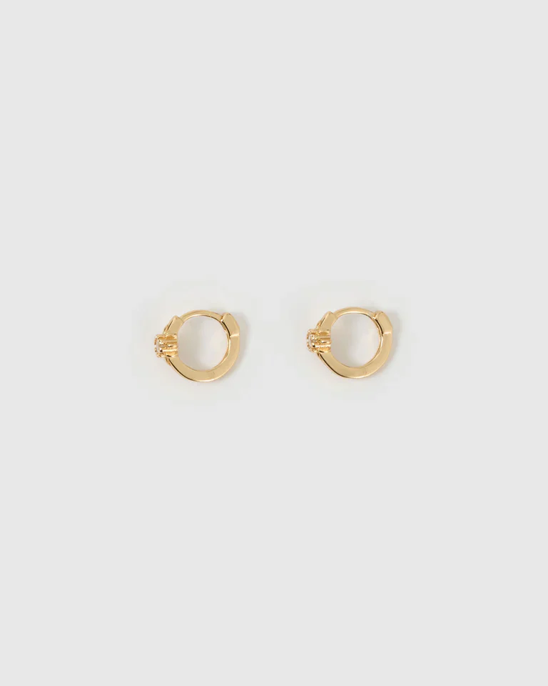 Nova Earrings Gold - Image 5