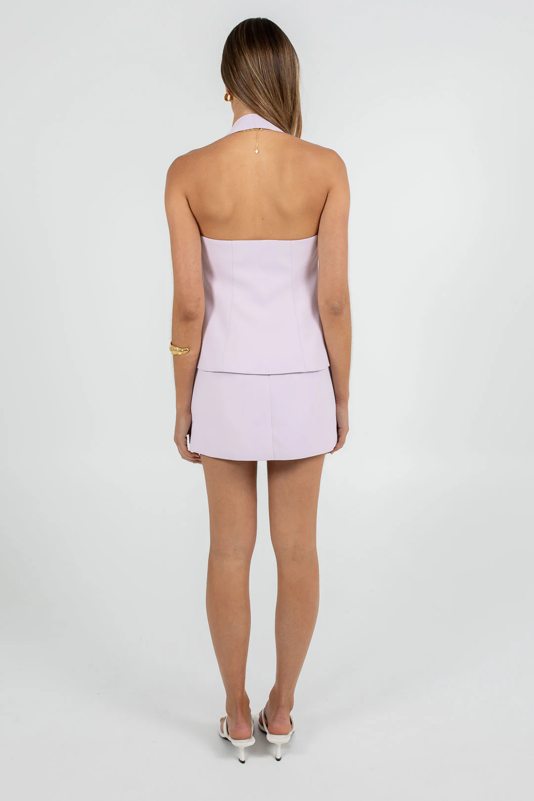 Oden Halter Top Pastel Lilac - Image 3