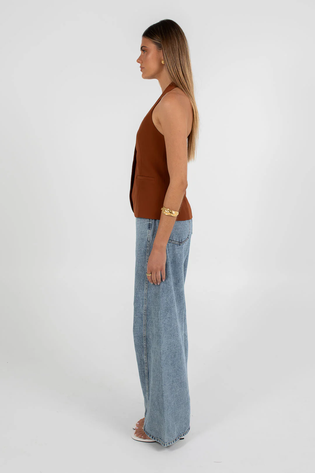 Oden Halter Top Brown - Image 6