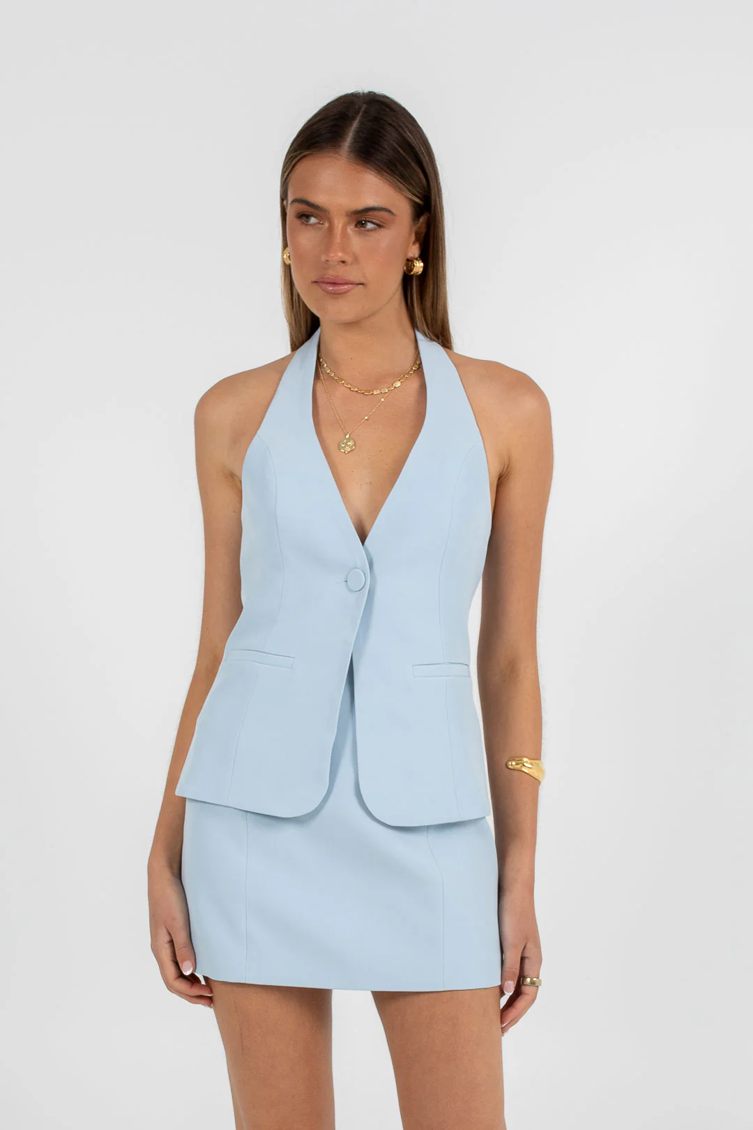 Oden Halter Top Powder Blue - Image 12