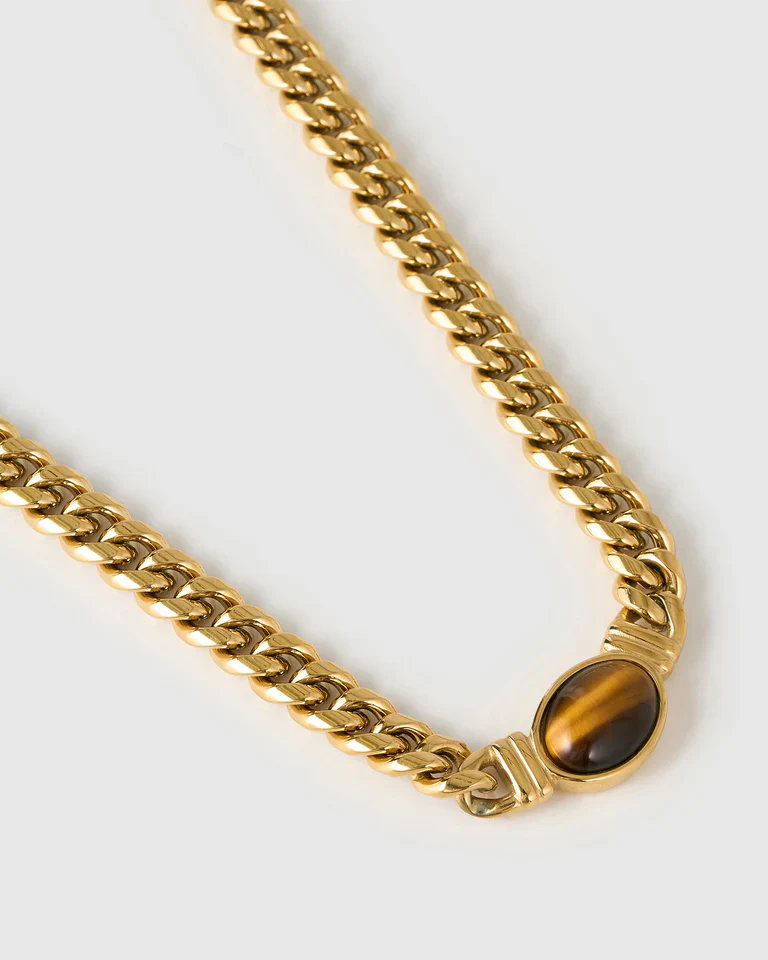 Odette Necklace Tigers Eye - Image 4