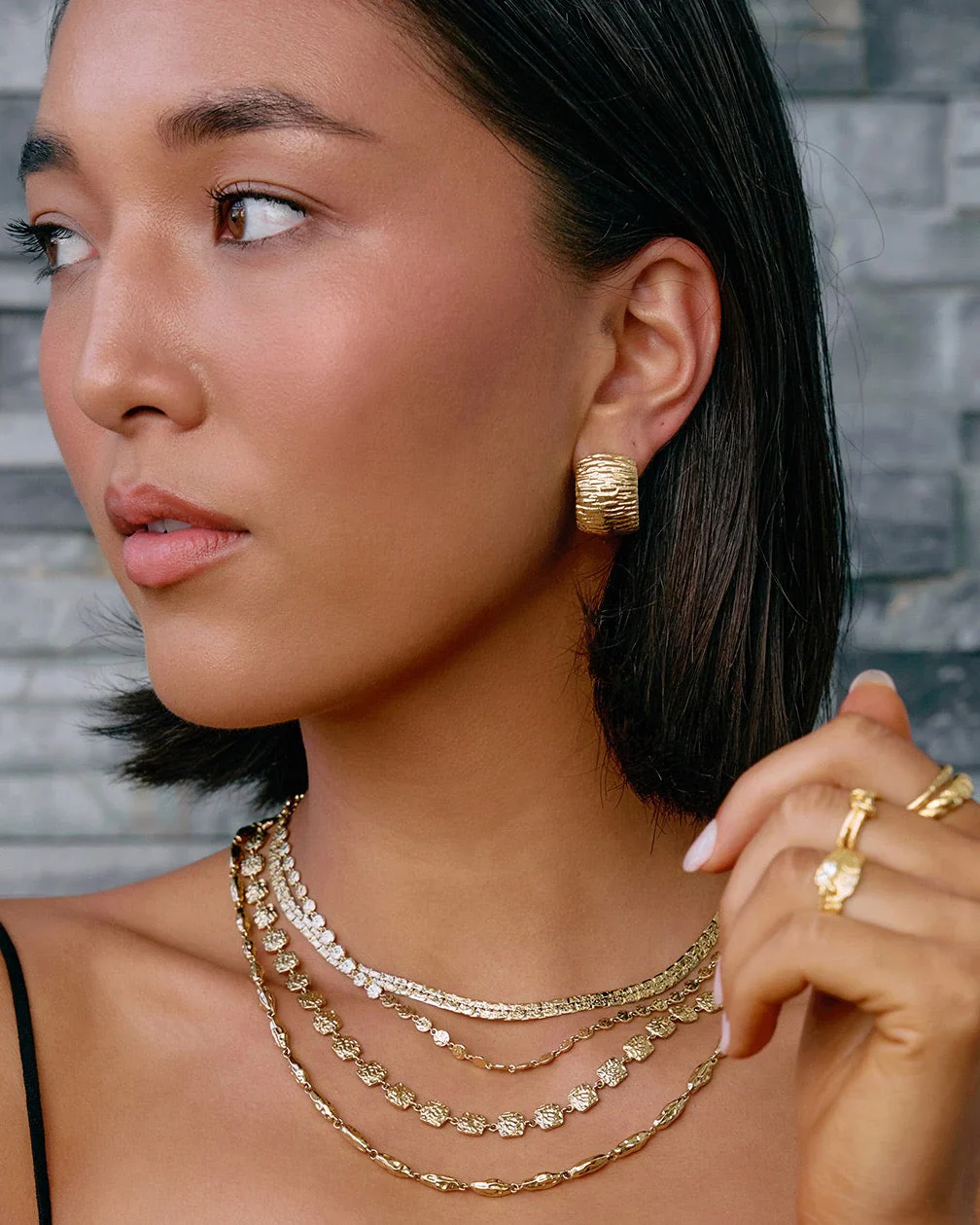 Penelope Earrings Gold - Image 6