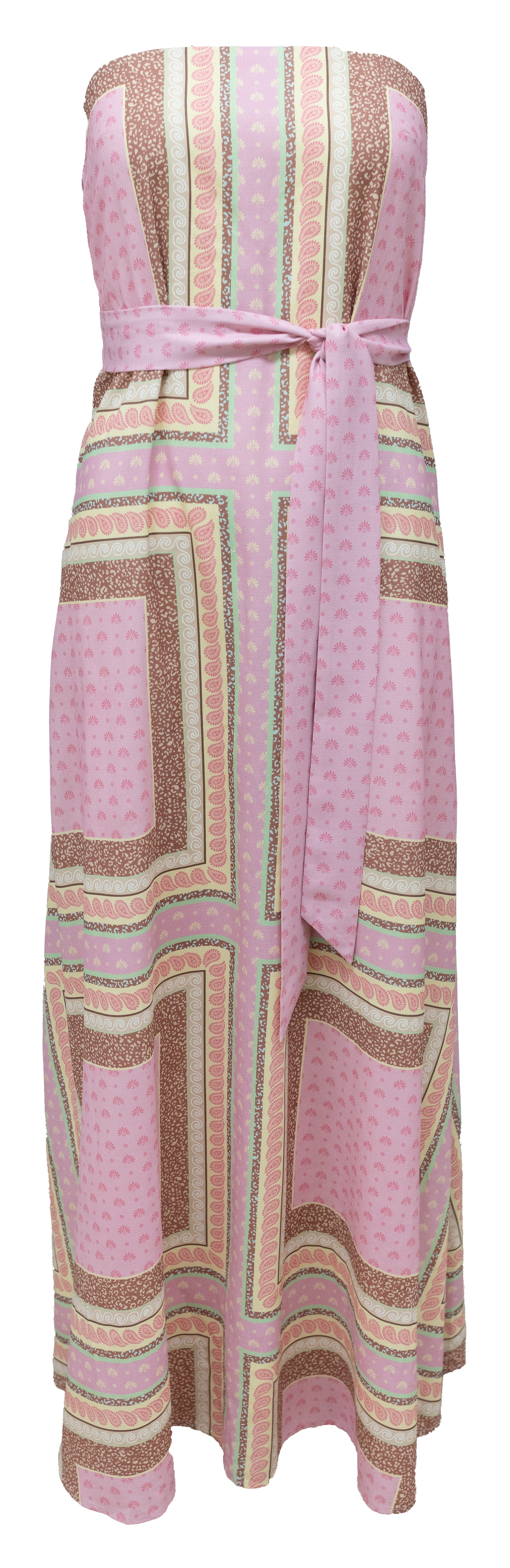 Phoenix Maxi Dress Pink Tile - Image 10