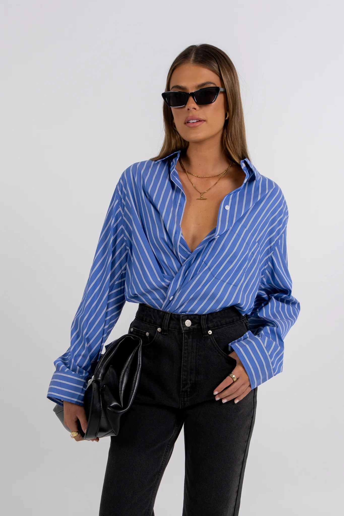 Oliver Shirt White Stripe - Image 10