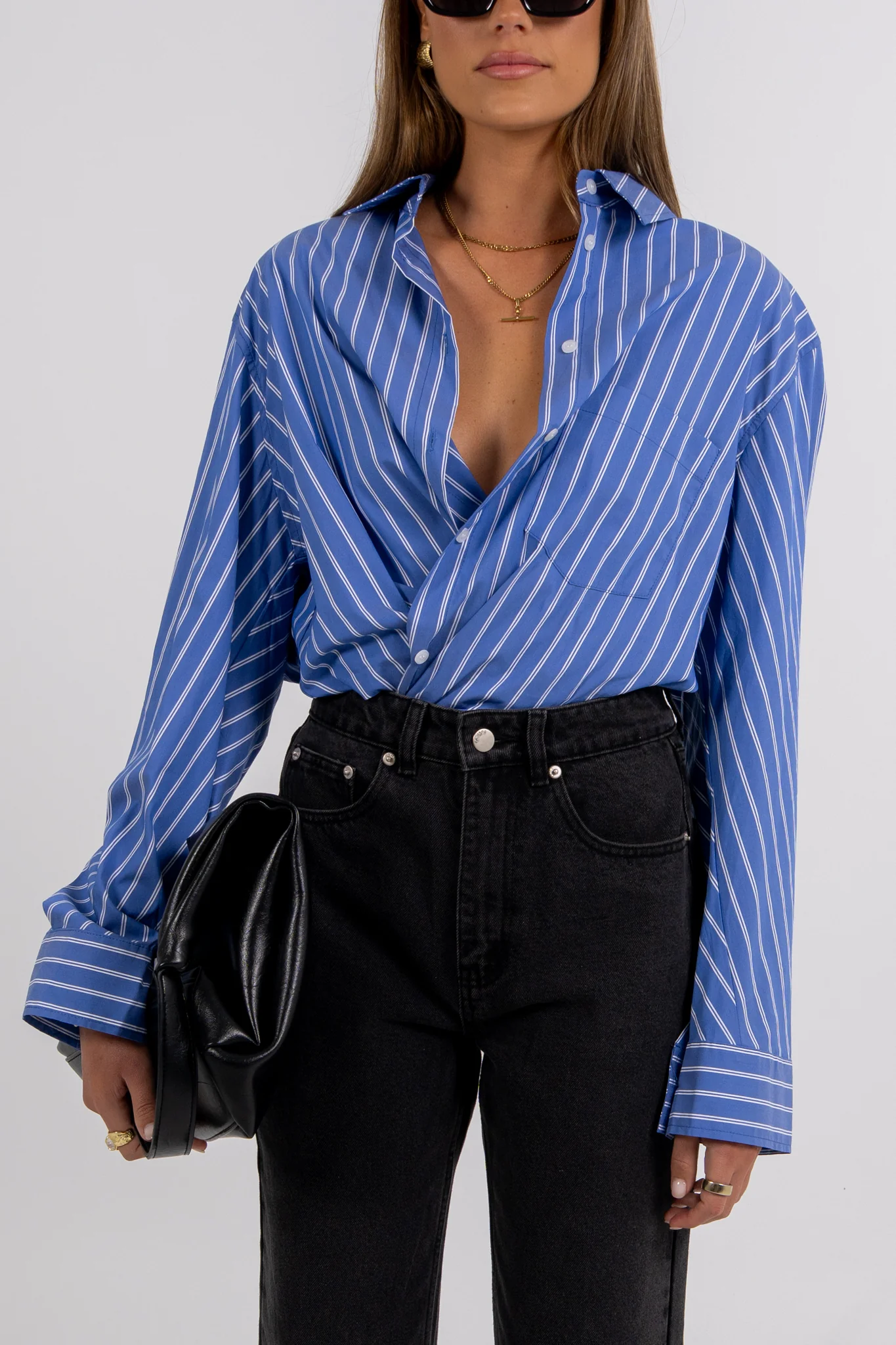 Oliver Shirt White Stripe - Image 12