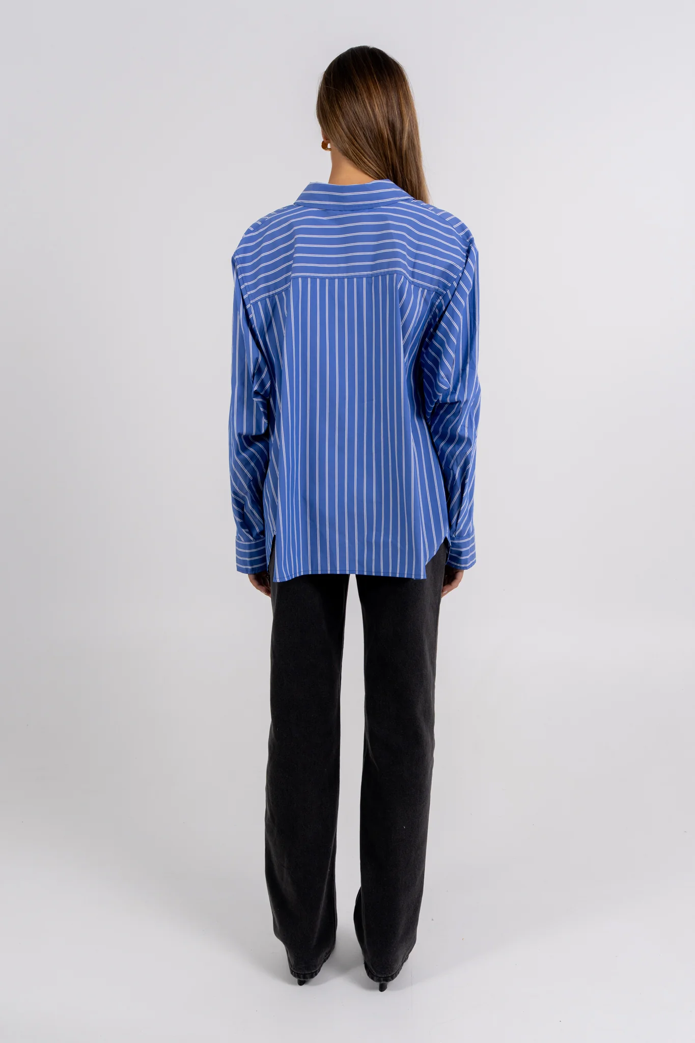 Oliver Shirt White Stripe - Image 7