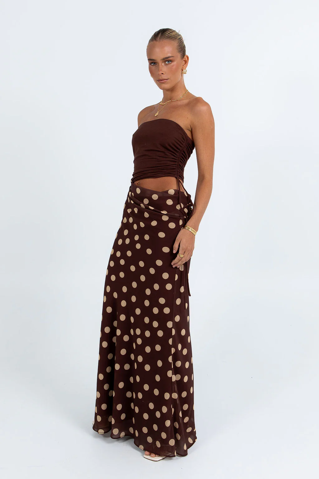 Bessina Maxi Dress Polka Dot - Image 11