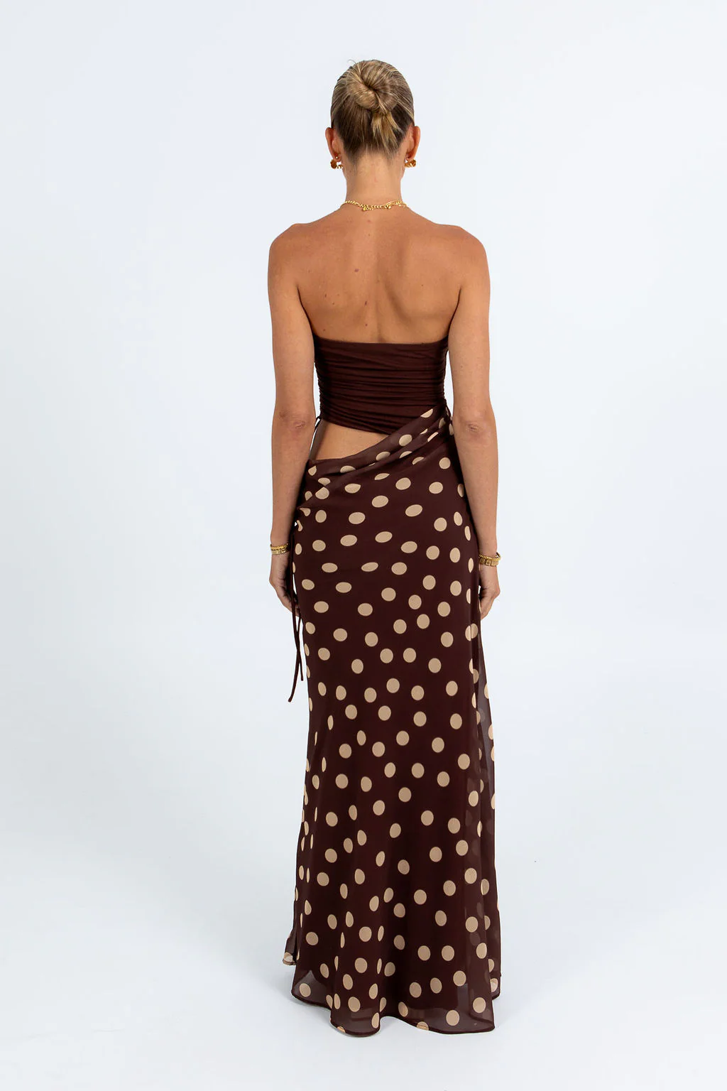 Bessina Maxi Dress Polka Dot - Image 5