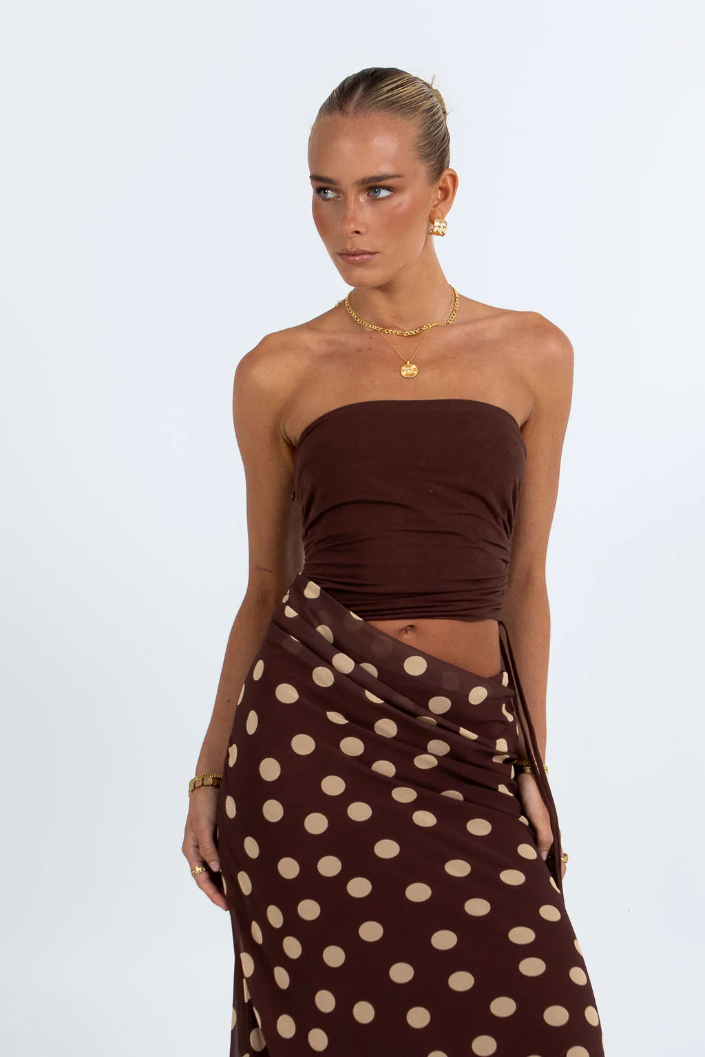 Bessina Maxi Dress Polka Dot - Image 8