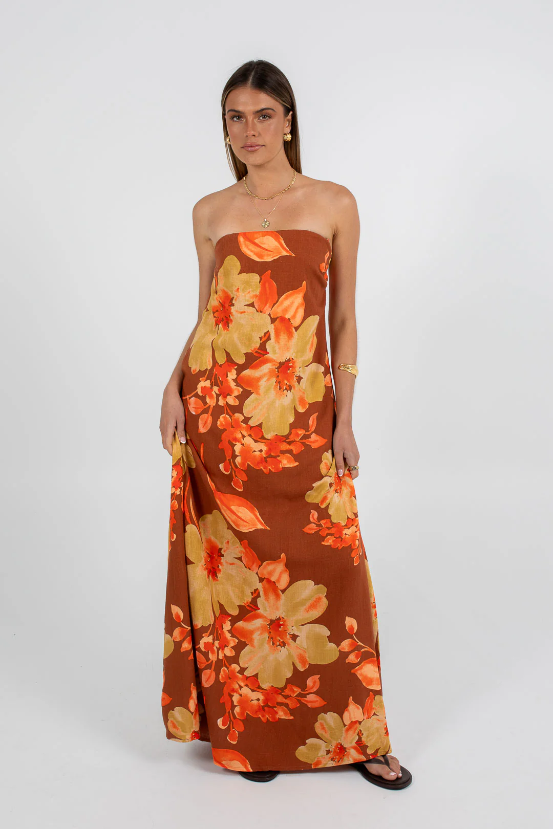 Bevissima Maxi Dress Solvana Print - Image 10