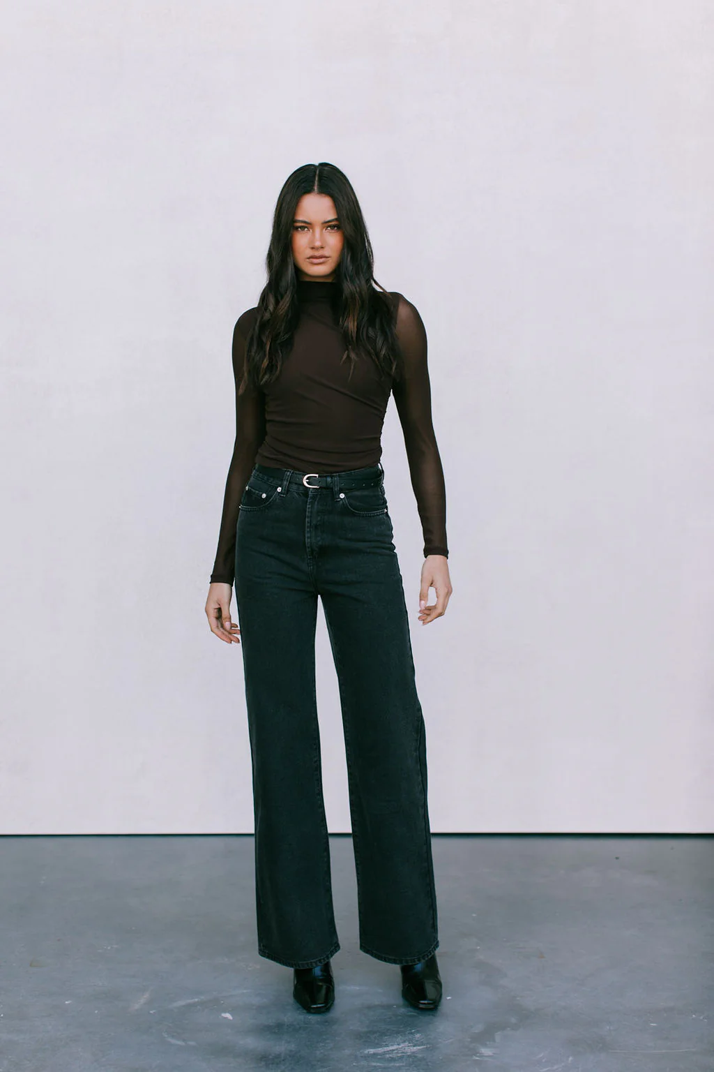 PRE ORDER Dakitah Long Sleeve Top Dark Espresso - Image 10