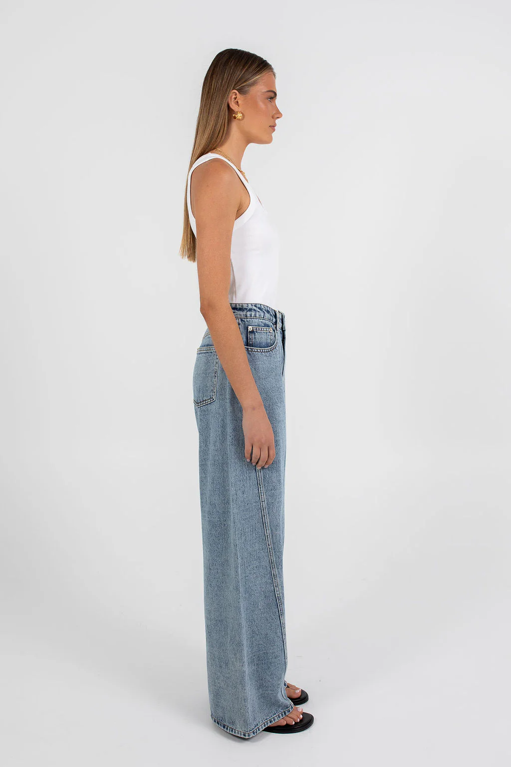 Elissa Baggy Jean Dark Mineral Wash - Image 5