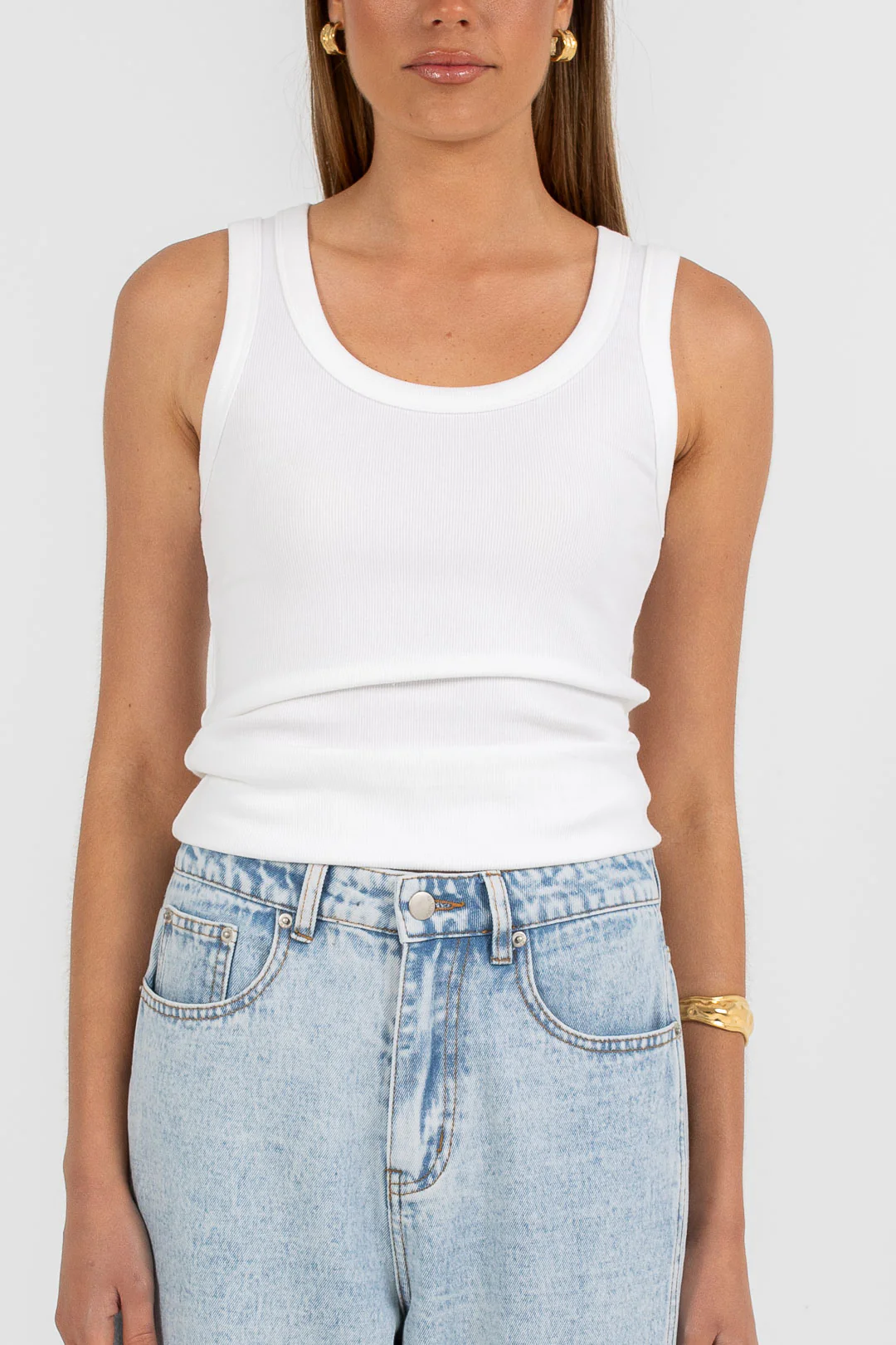 Elissa Baggy Jean Light Mineral Wash - Image 2