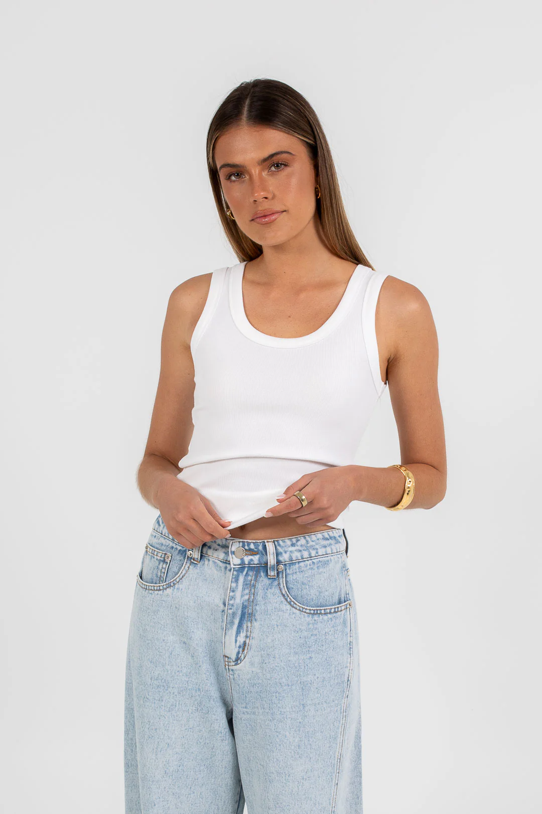 Elissa Baggy Jean Light Mineral Wash - Image 7