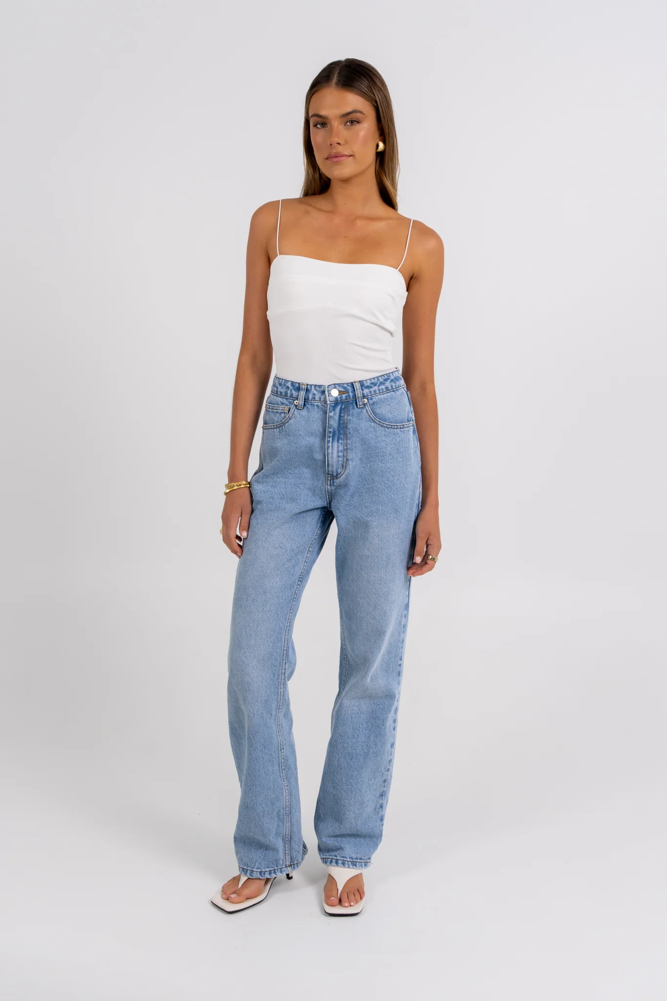 Embley Slim Leg Jean Light Vintage - Image 11