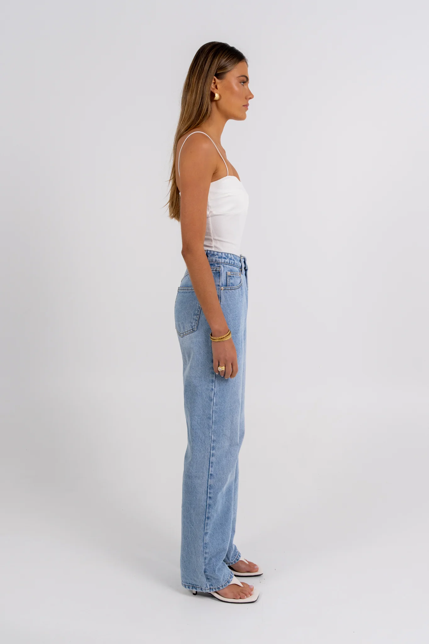 Embley Slim Leg Jean Light Vintage - Image 15