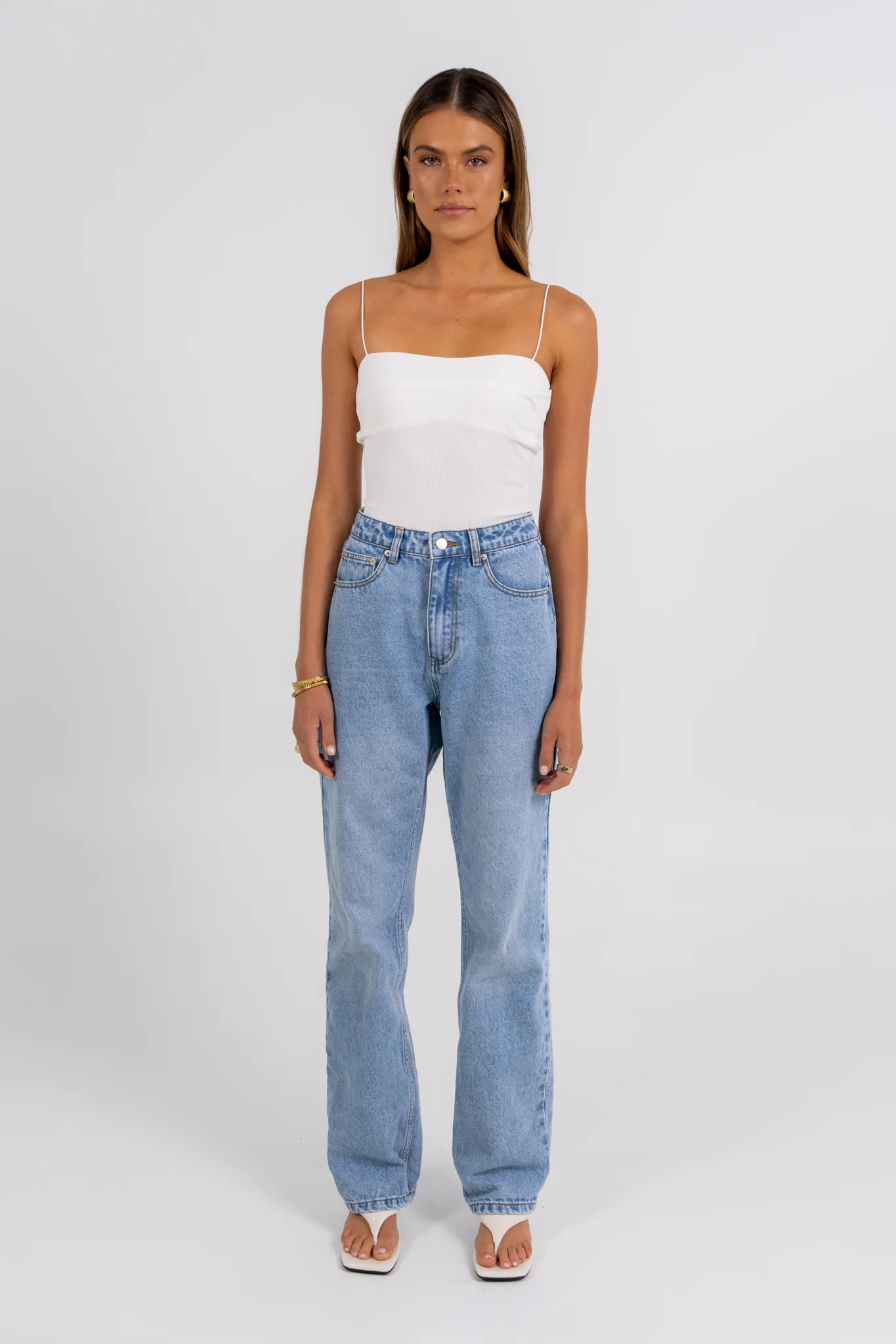 Embley Slim Leg Jean Light Vintage - Image 9