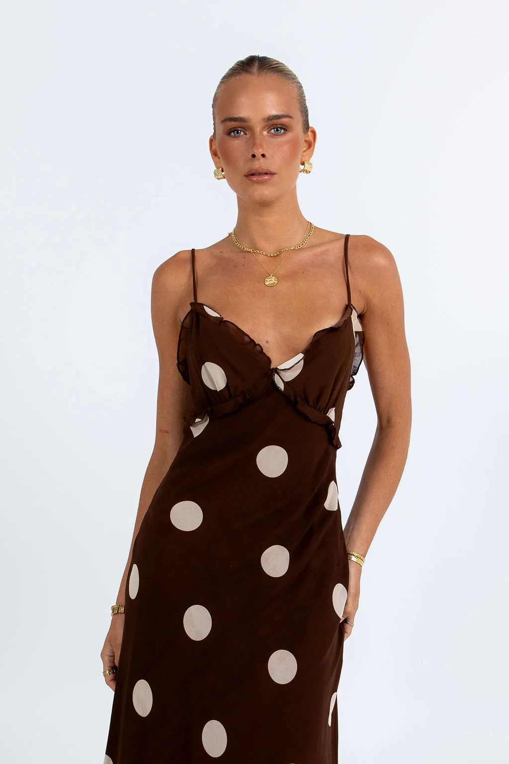 Isabelle Maxi Dress Polka Dot - Image 2