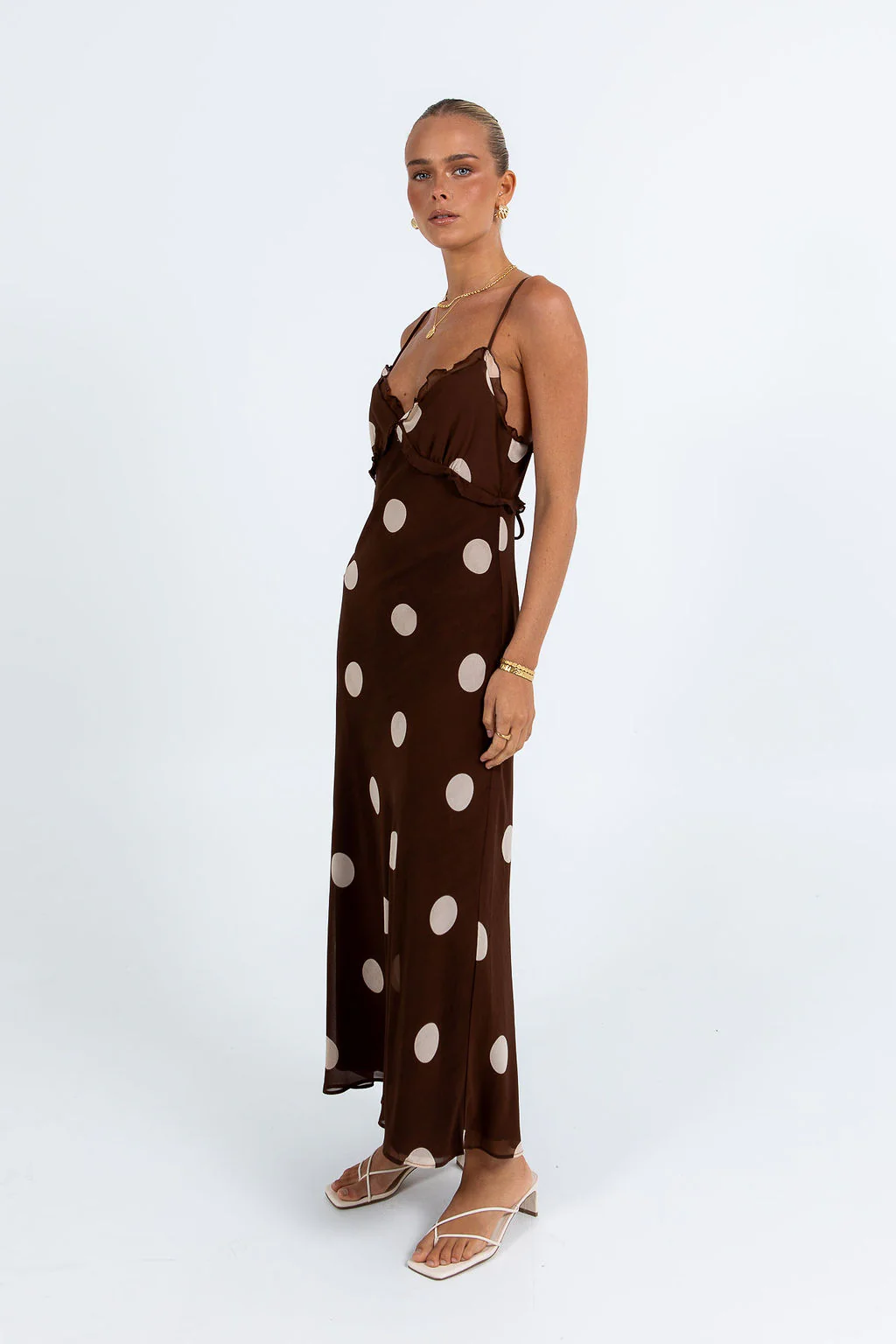 Isabelle Maxi Dress Polka Dot - Image 3